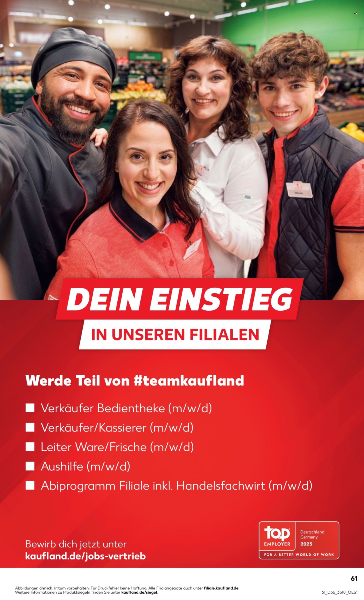Kaufland Prospekte  - 8.09.2025 - 10.09.2025. Seite 61