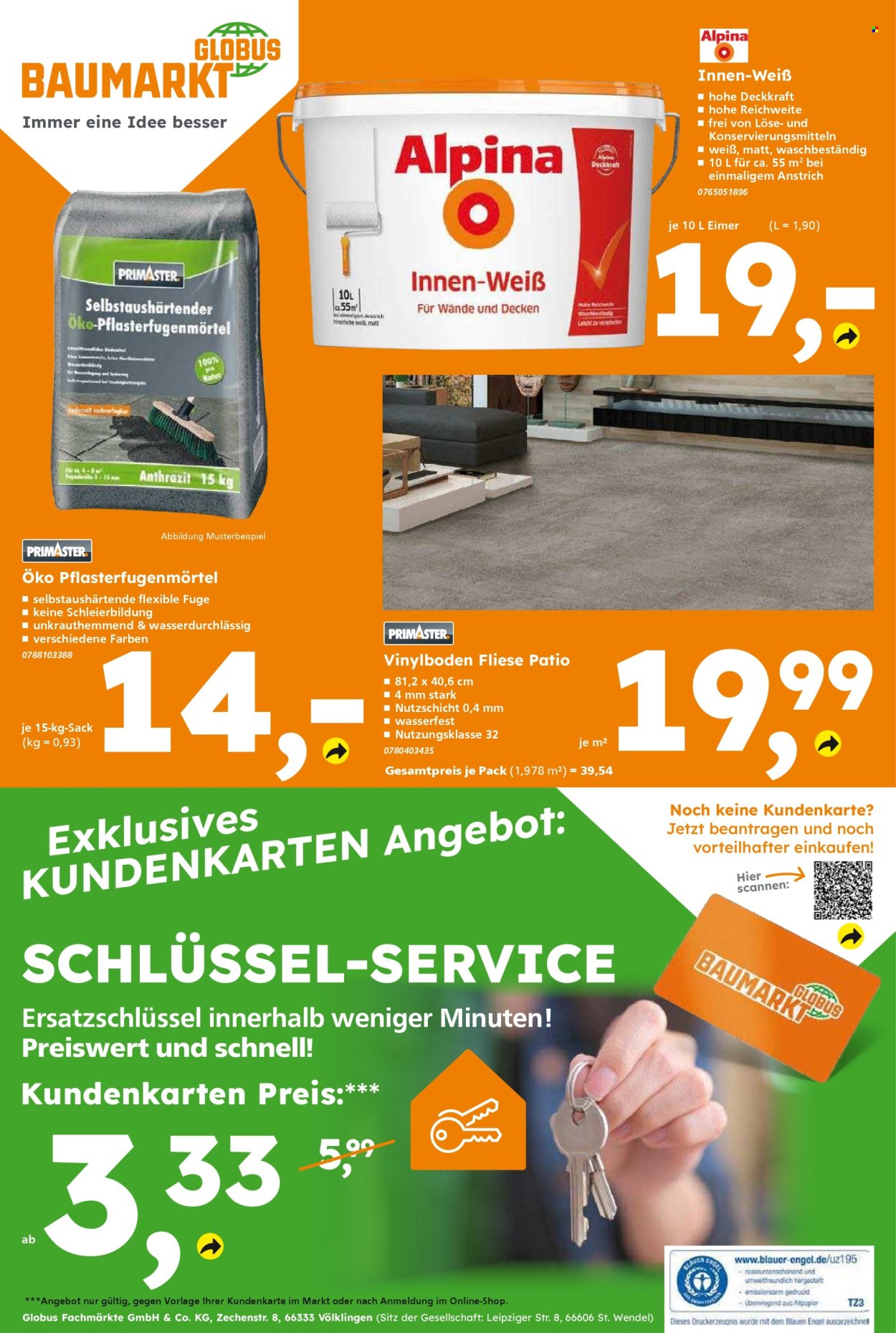 Globus Baumarkt Prospekte  - 8.09.2025 - 13.09.2025. Seite 8