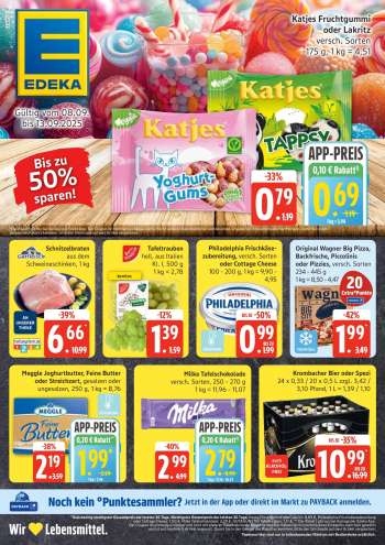 Prospekte Edeka - 8.09.2025 - 13.09.2025.