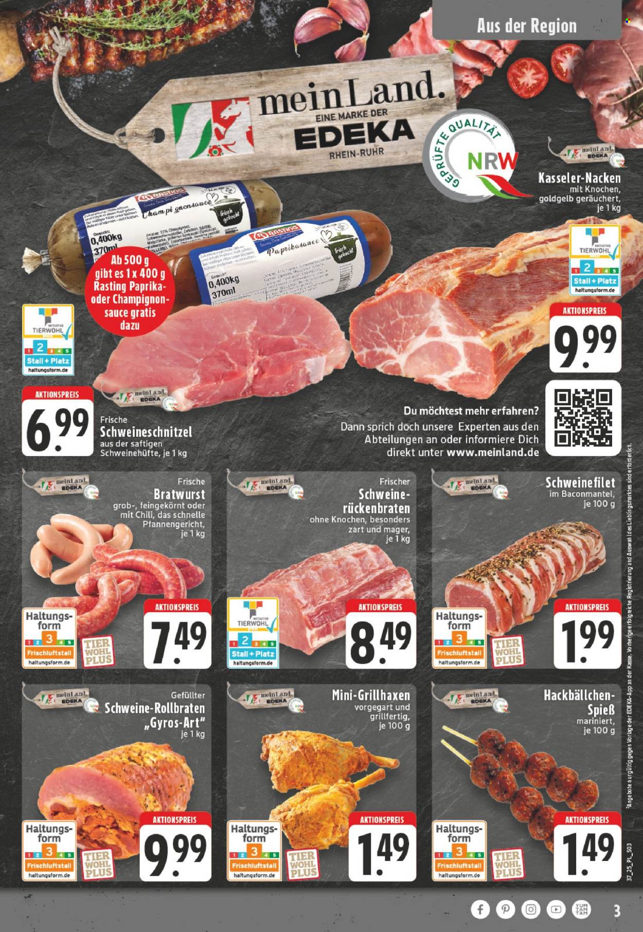 Edeka Prospekte  - 8.09.2025 - 13.09.2025. Seite 3