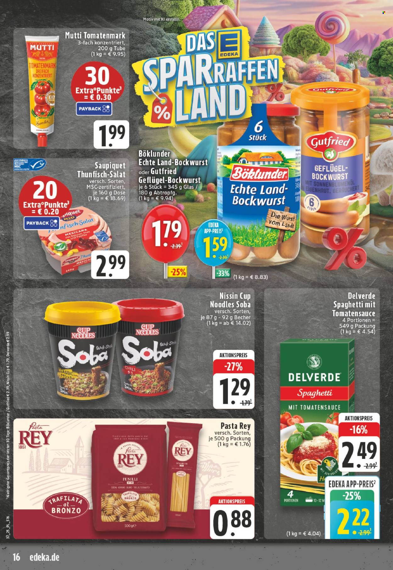 Edeka Prospekte  - 8.09.2025 - 13.09.2025. Seite 16