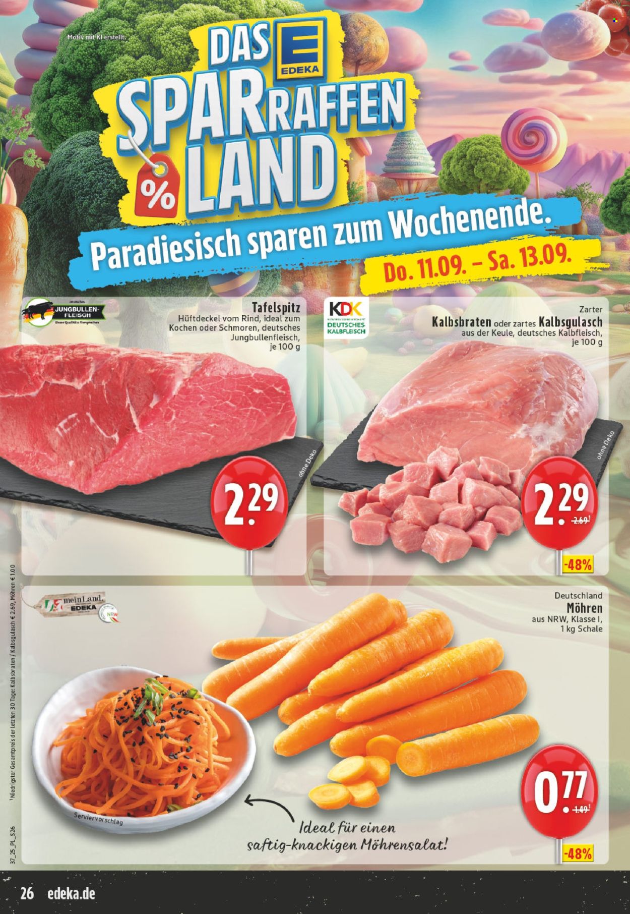 Edeka Prospekte  - 8.09.2025 - 13.09.2025. Seite 26