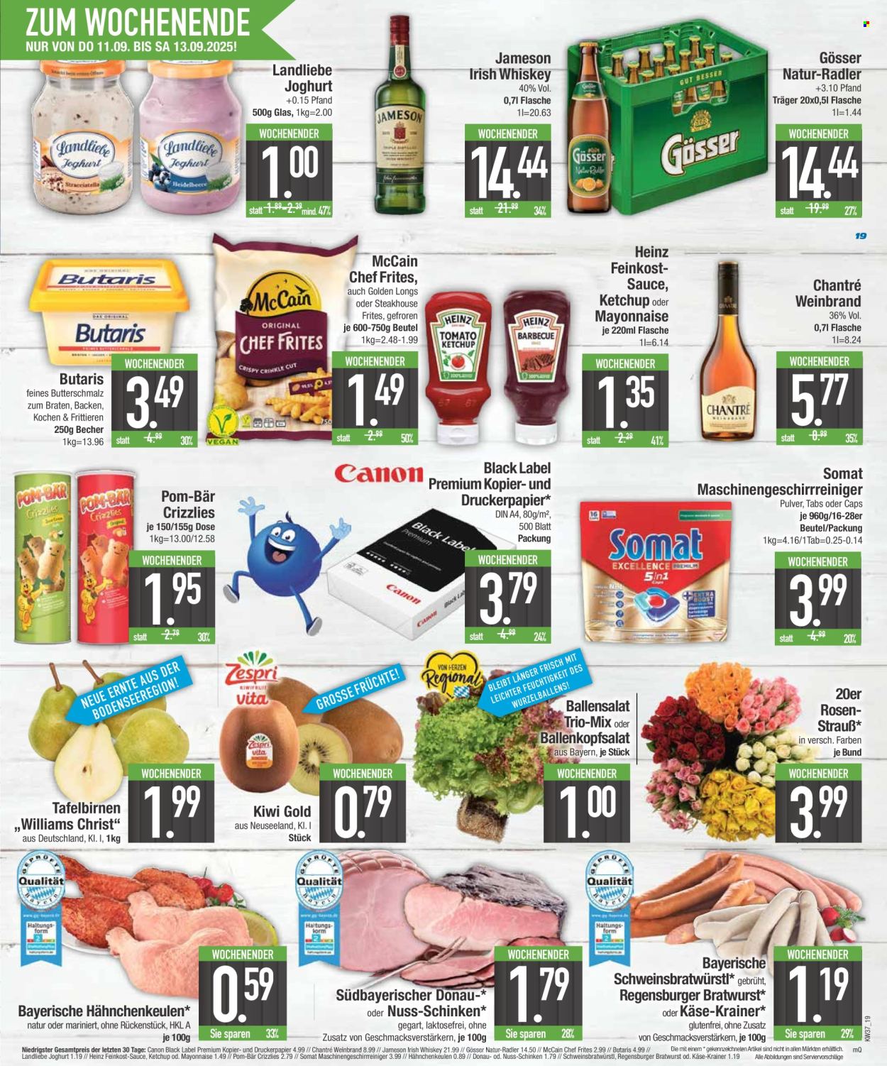 Edeka Prospekte  - 8.09.2025 - 13.09.2025. Seite 19