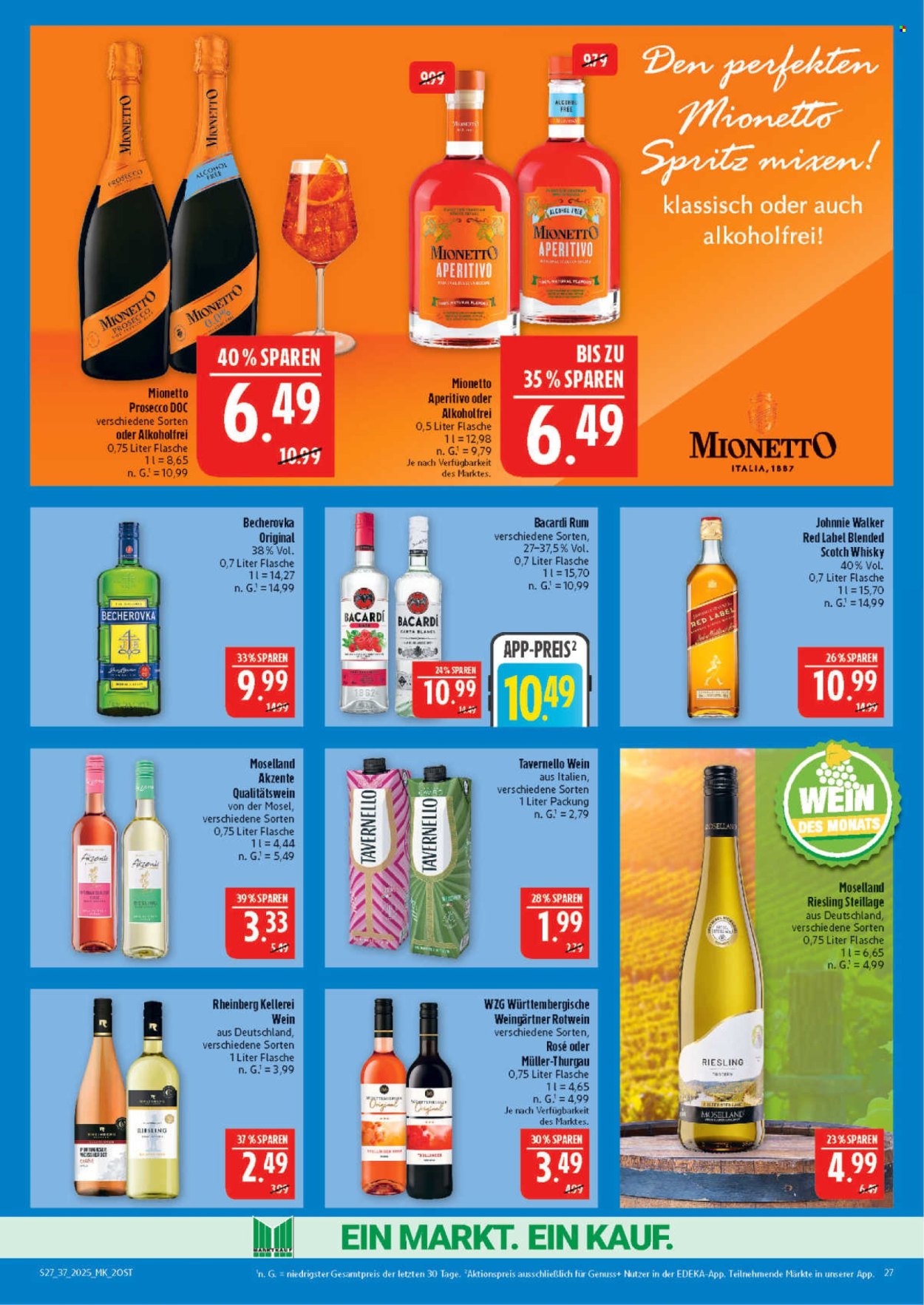 Marktkauf Prospekte  - 8.09.2025 - 13.09.2025. Seite 27