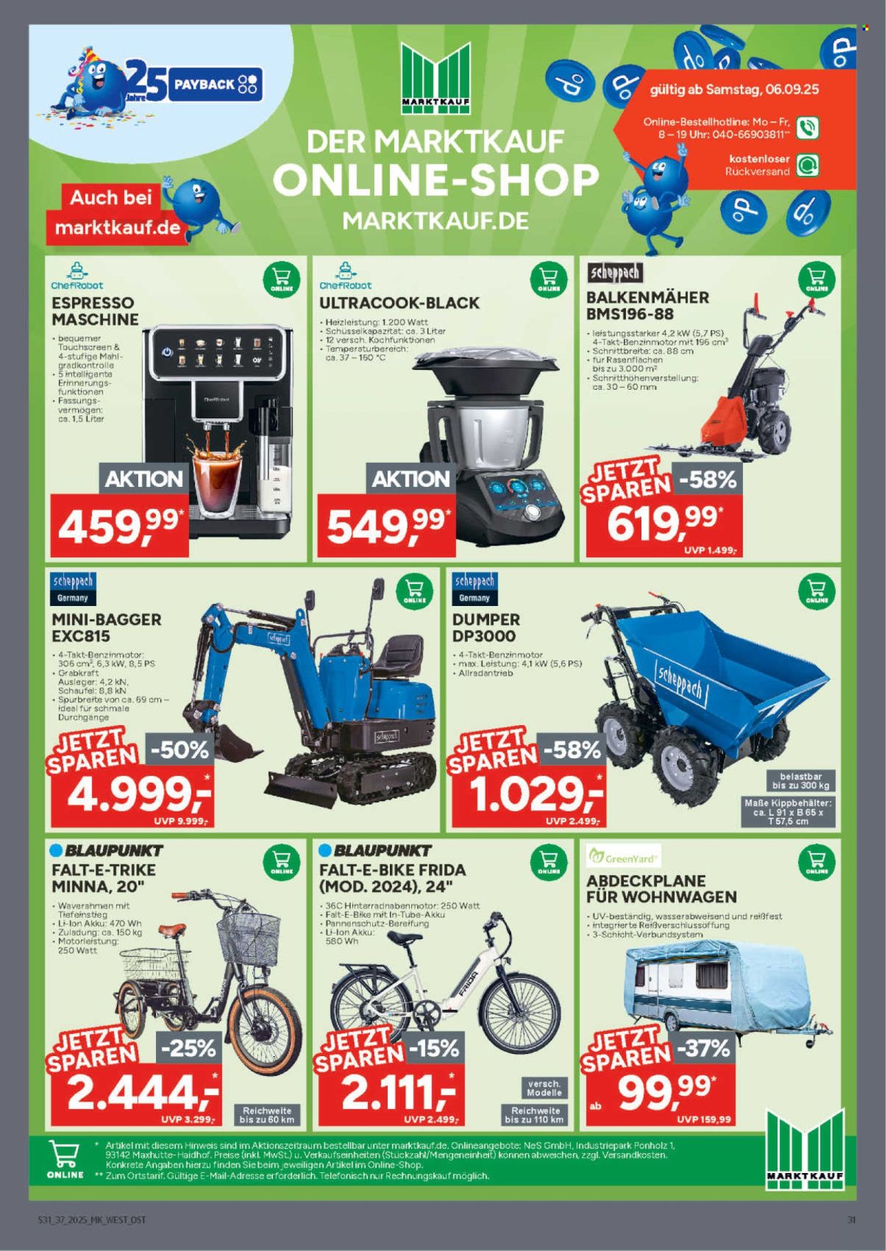 Marktkauf Prospekte  - 8.09.2025 - 13.09.2025. Seite 31