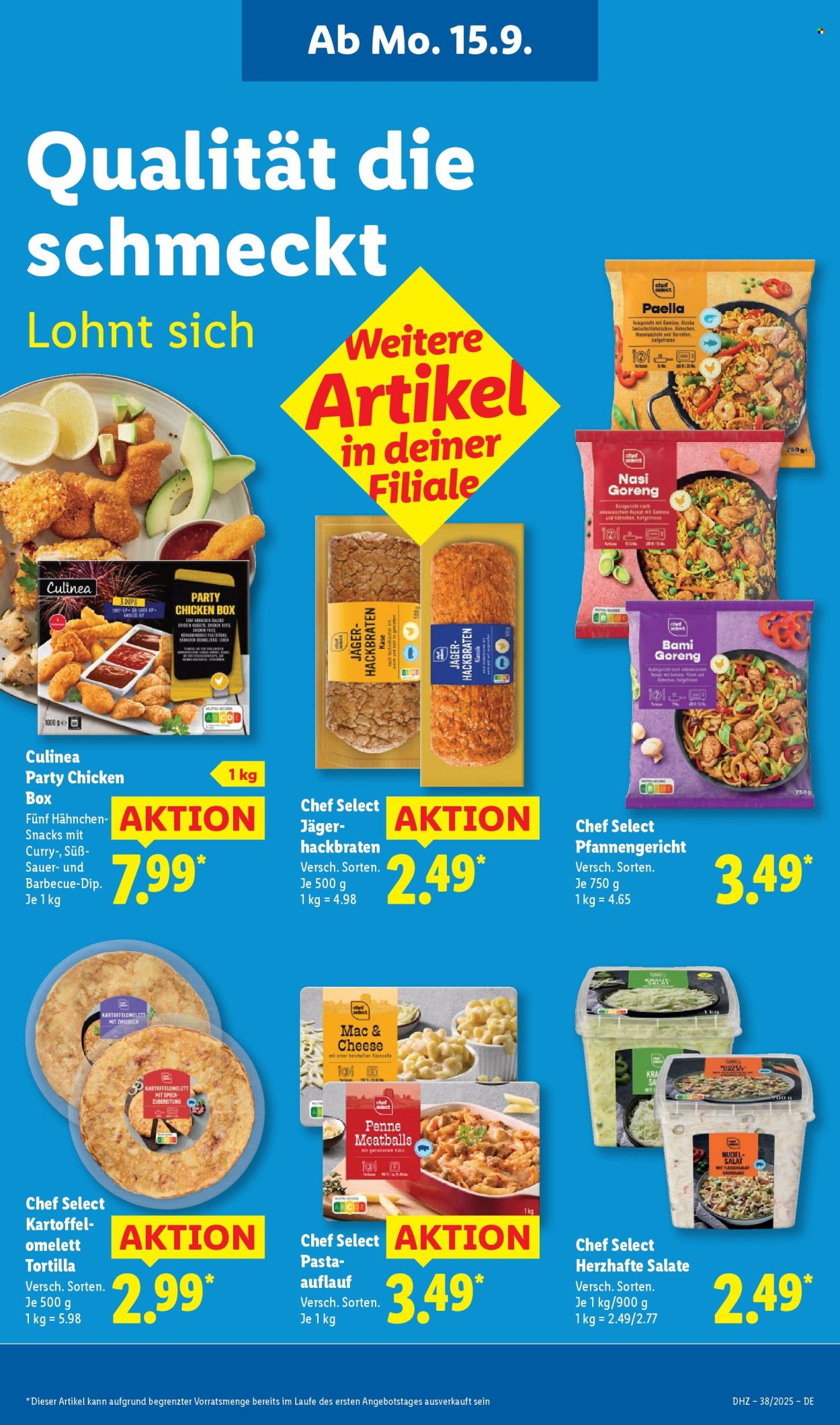 Lidl Prospekte  - 15.09.2025 - 20.09.2025. Seite 9