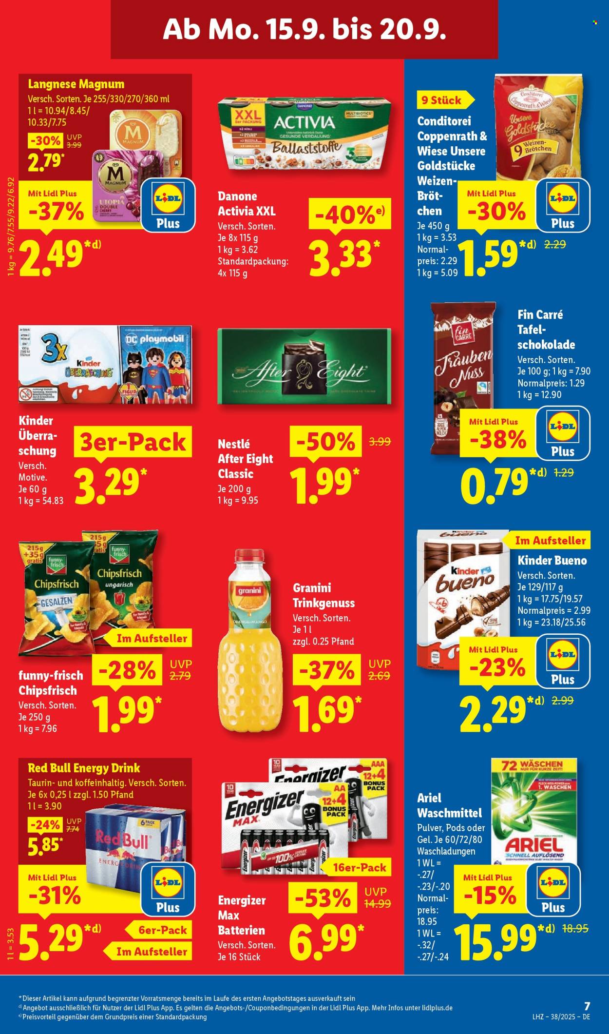 Lidl Prospekte  - 15.09.2025 - 20.09.2025. Seite 15