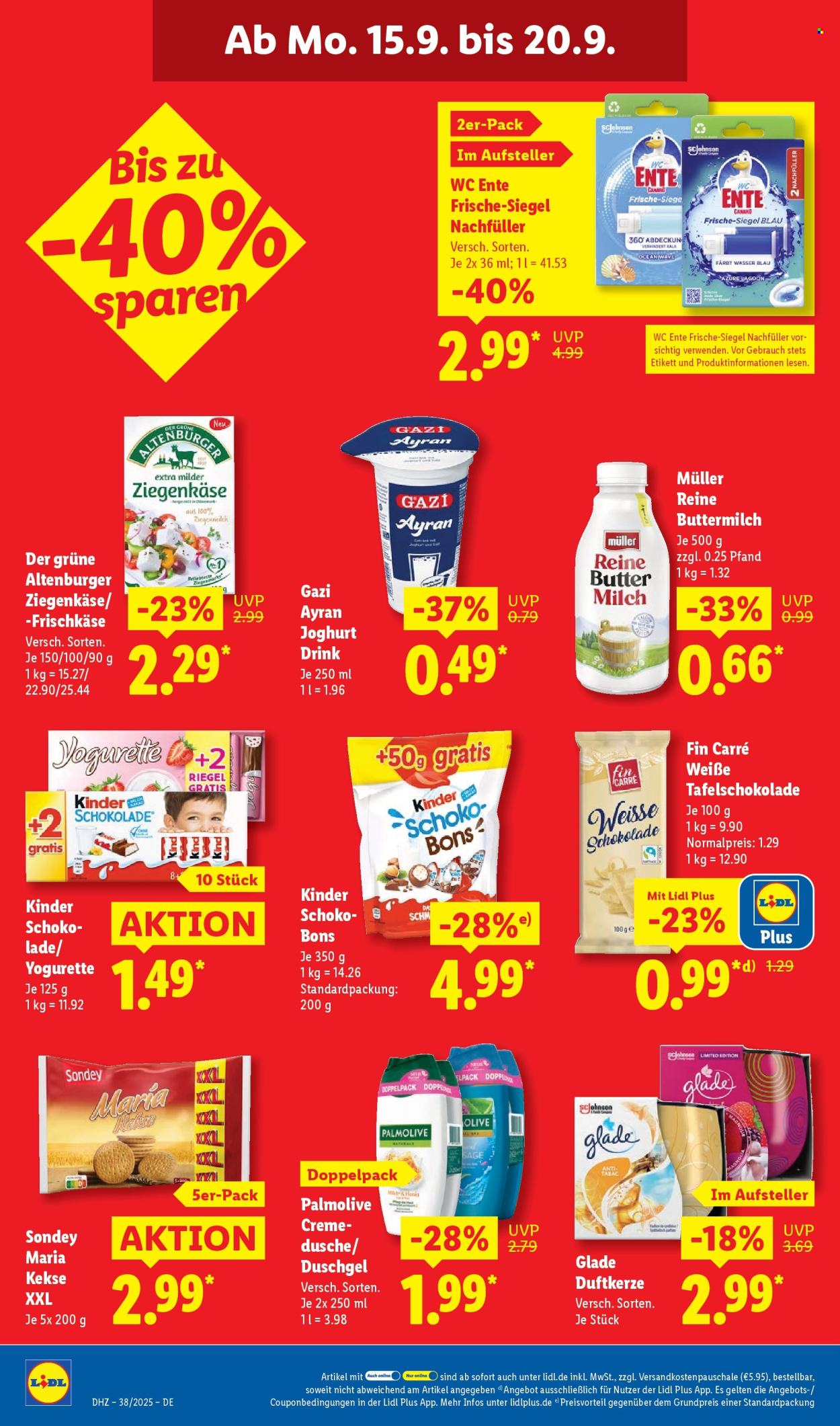Lidl Prospekte  - 15.09.2025 - 20.09.2025. Seite 20