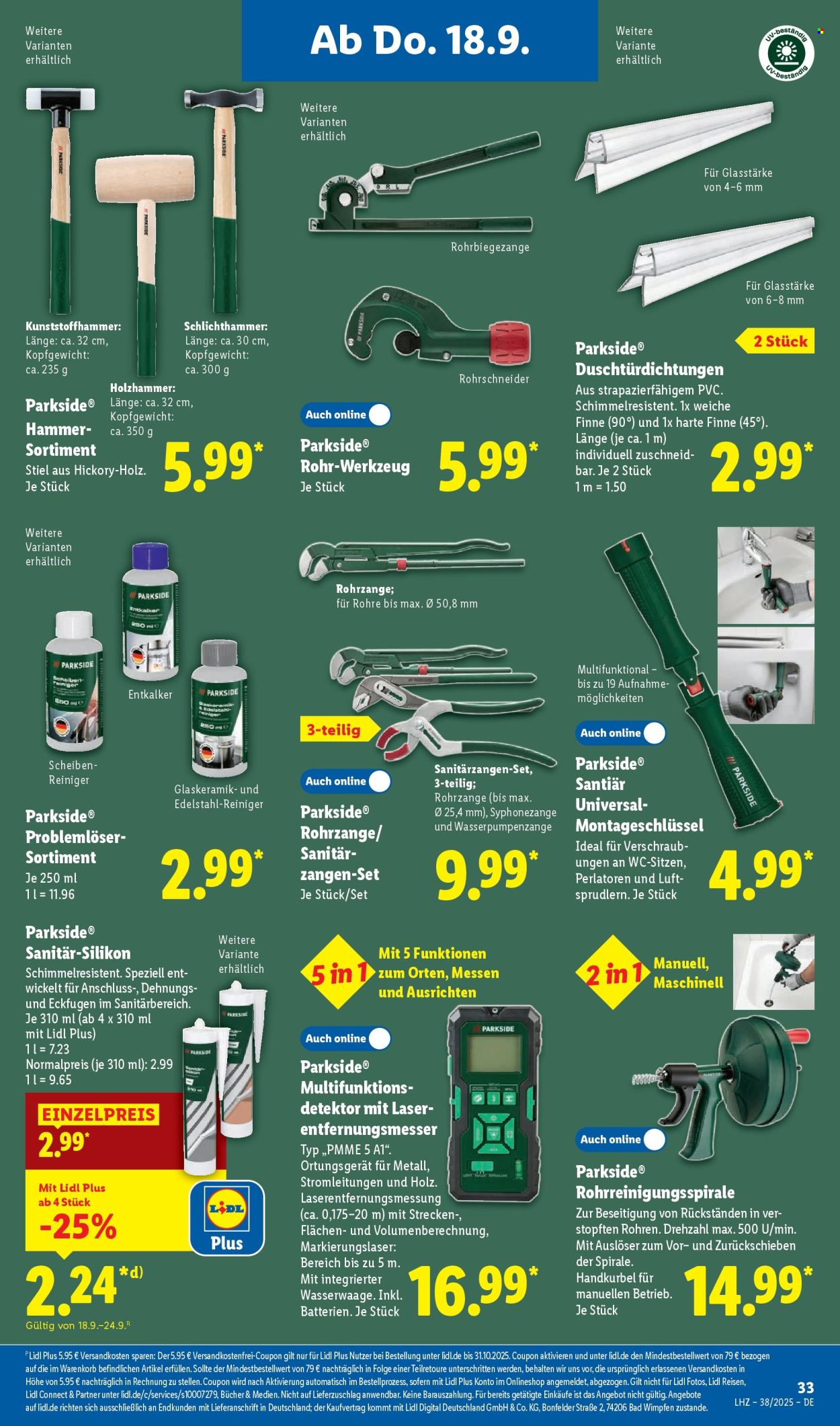 Lidl Prospekte  - 15.09.2025 - 20.09.2025. Seite 51