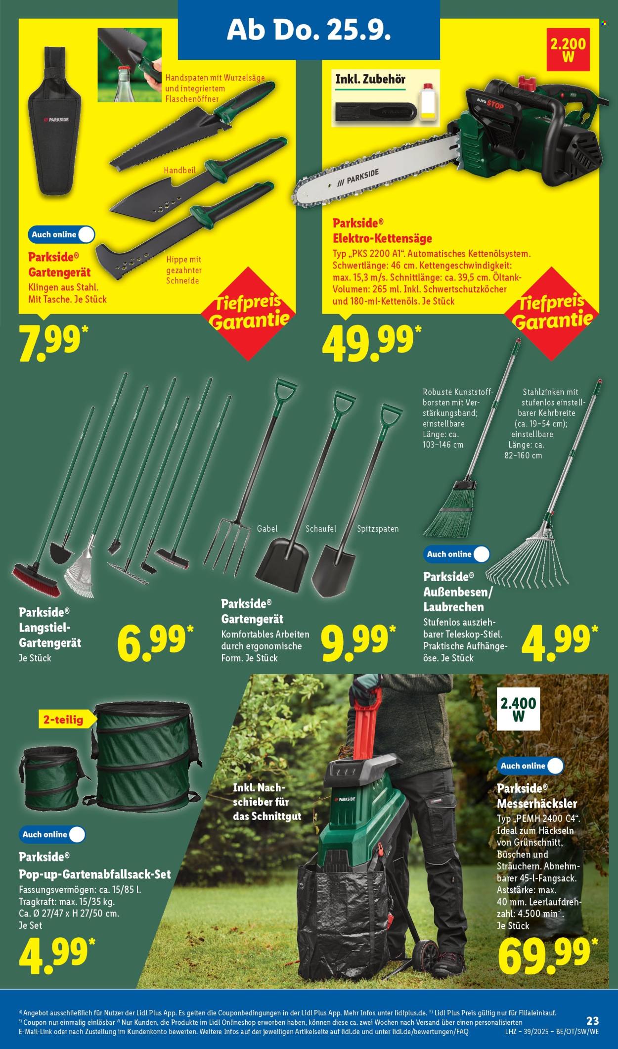 Lidl Prospekte  - 22.09.2025 - 27.09.2025. Seite 21