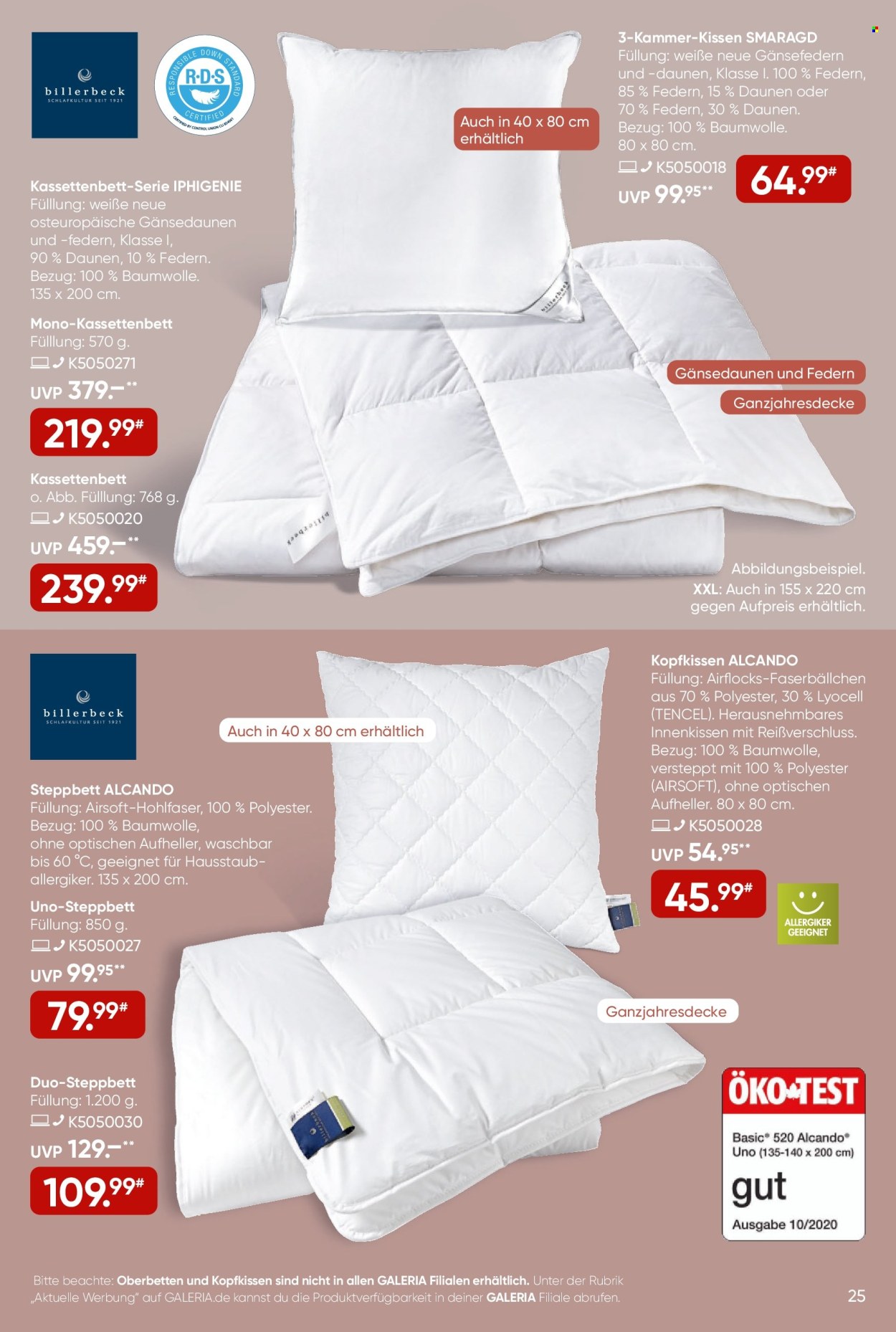 GALERIA Karstadt Kaufhof Prospekte  - 10.09.2025 - 16.09.2025. Seite 25