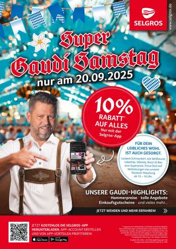 Prospekte Selgros - 20.09.2025 - 20.09.2025.