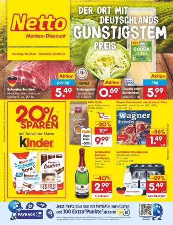 Prospekte Netto Marken-Discount - 15.09.2025 - 20.09.2025.