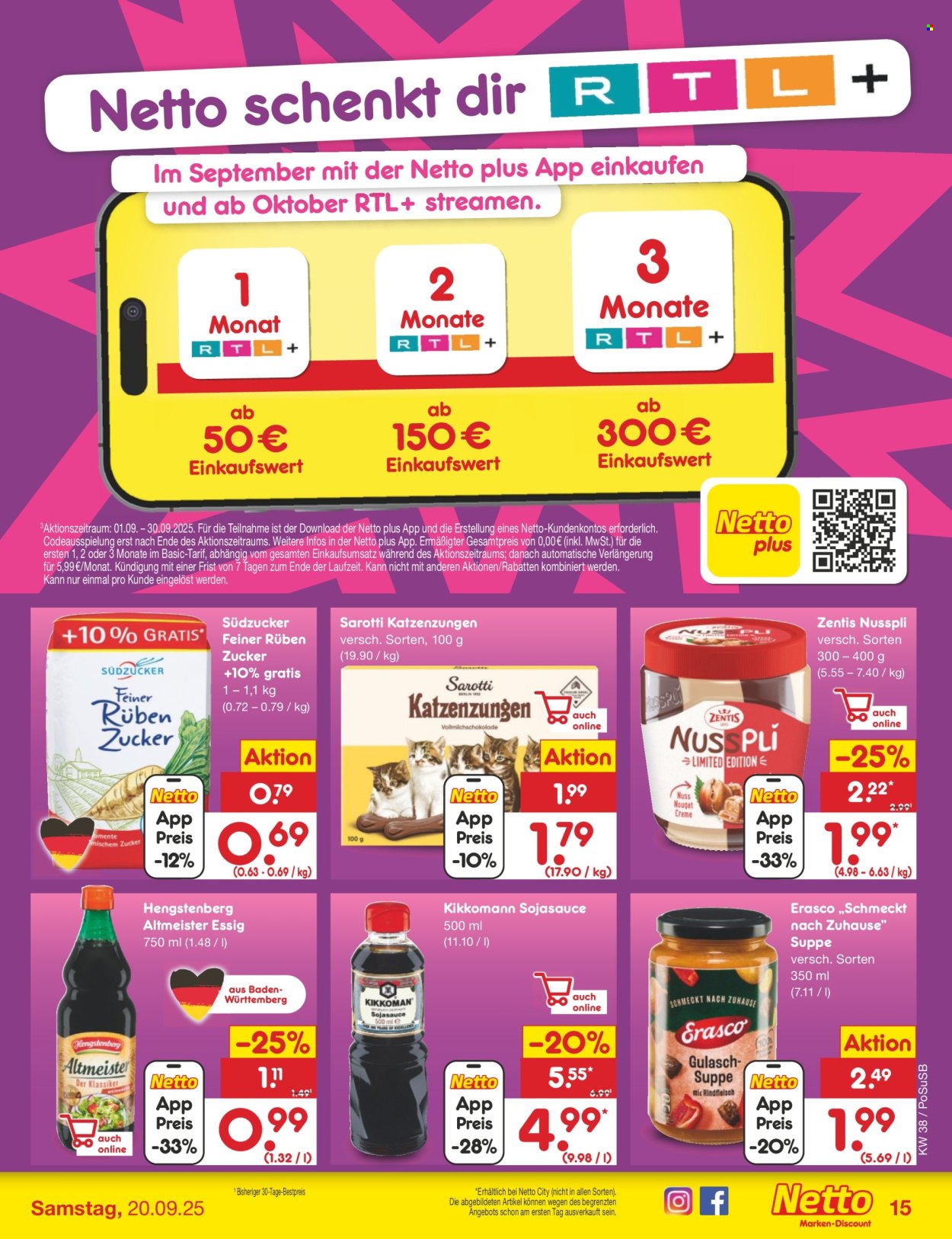 Netto Marken-Discount Prospekte  - 15.09.2025 - 20.09.2025. Seite 16