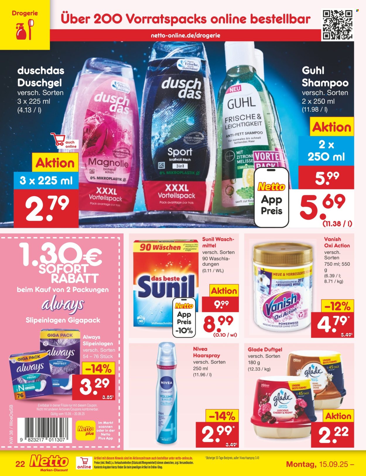 Netto Marken-Discount Prospekte  - 15.09.2025 - 20.09.2025. Seite 25