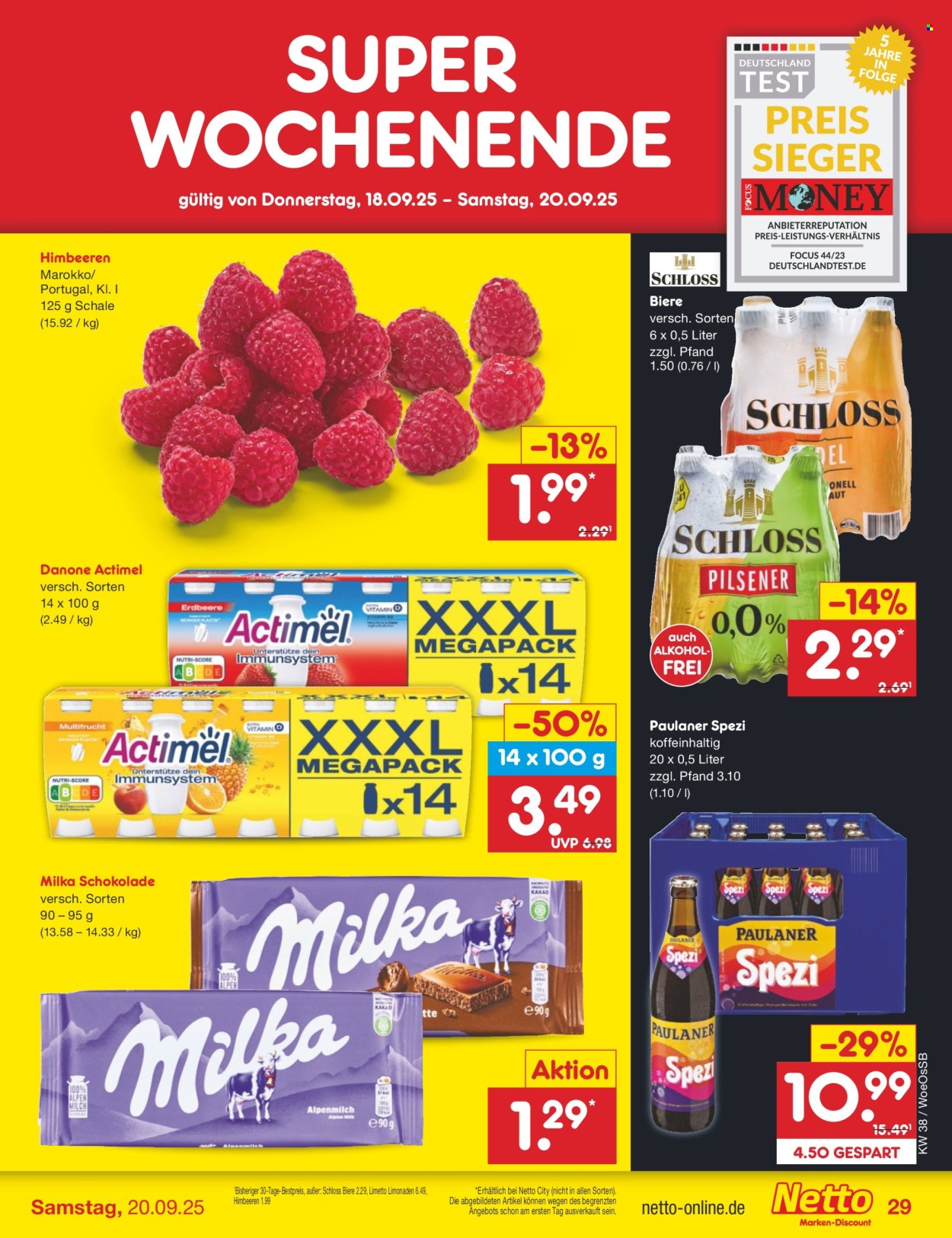 Netto Marken-Discount Prospekte  - 15.09.2025 - 20.09.2025. Seite 34