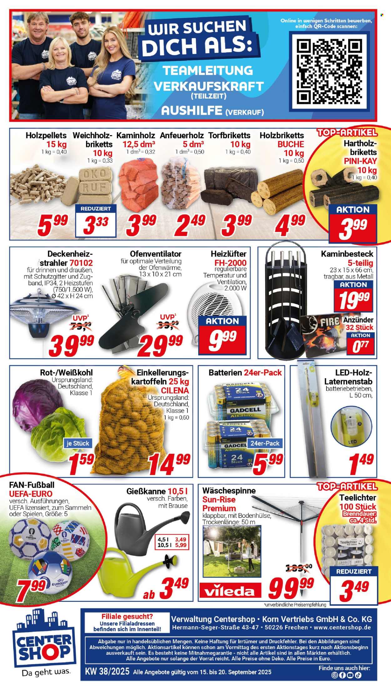 CENTERSHOP Prospekte  - 15.09.2025 - 20.09.2025. Seite 12