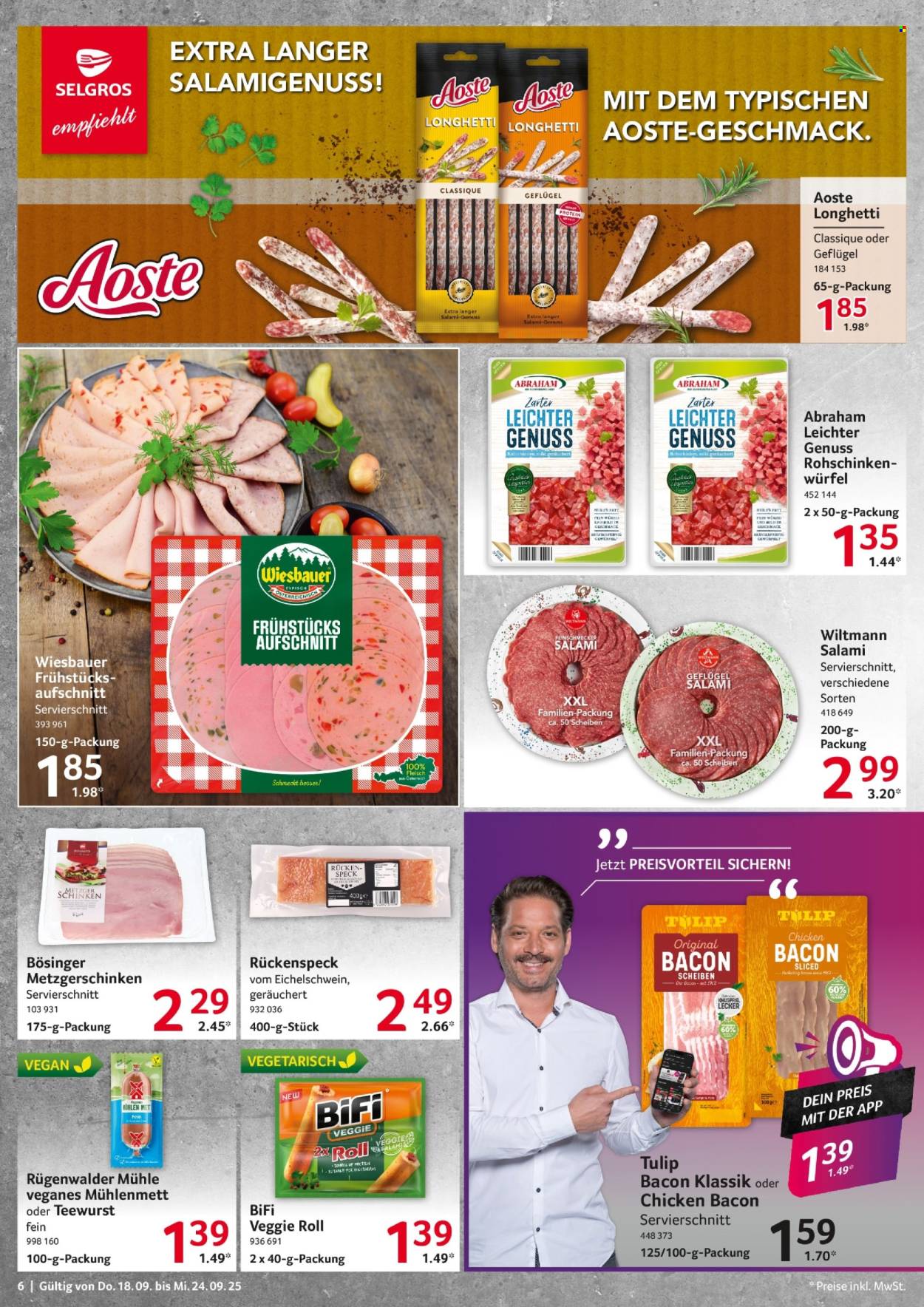 Selgros Prospekte  - 18.09.2025 - 24.09.2025. Seite 6