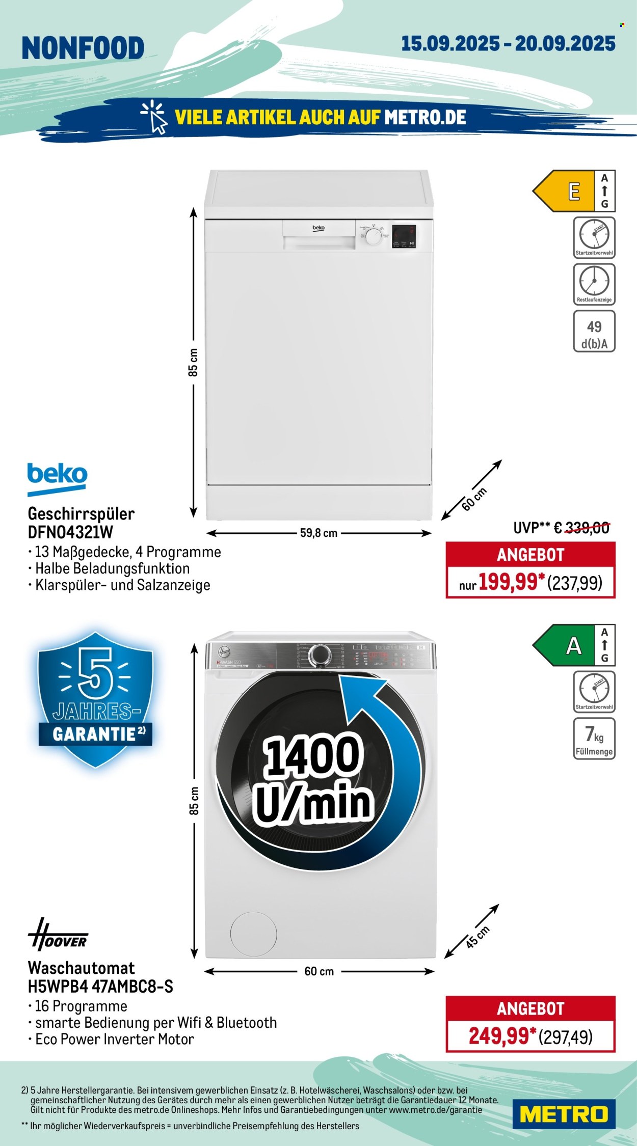 Metro Prospekte  - 15.09.2025 - 20.09.2025. Seite 19