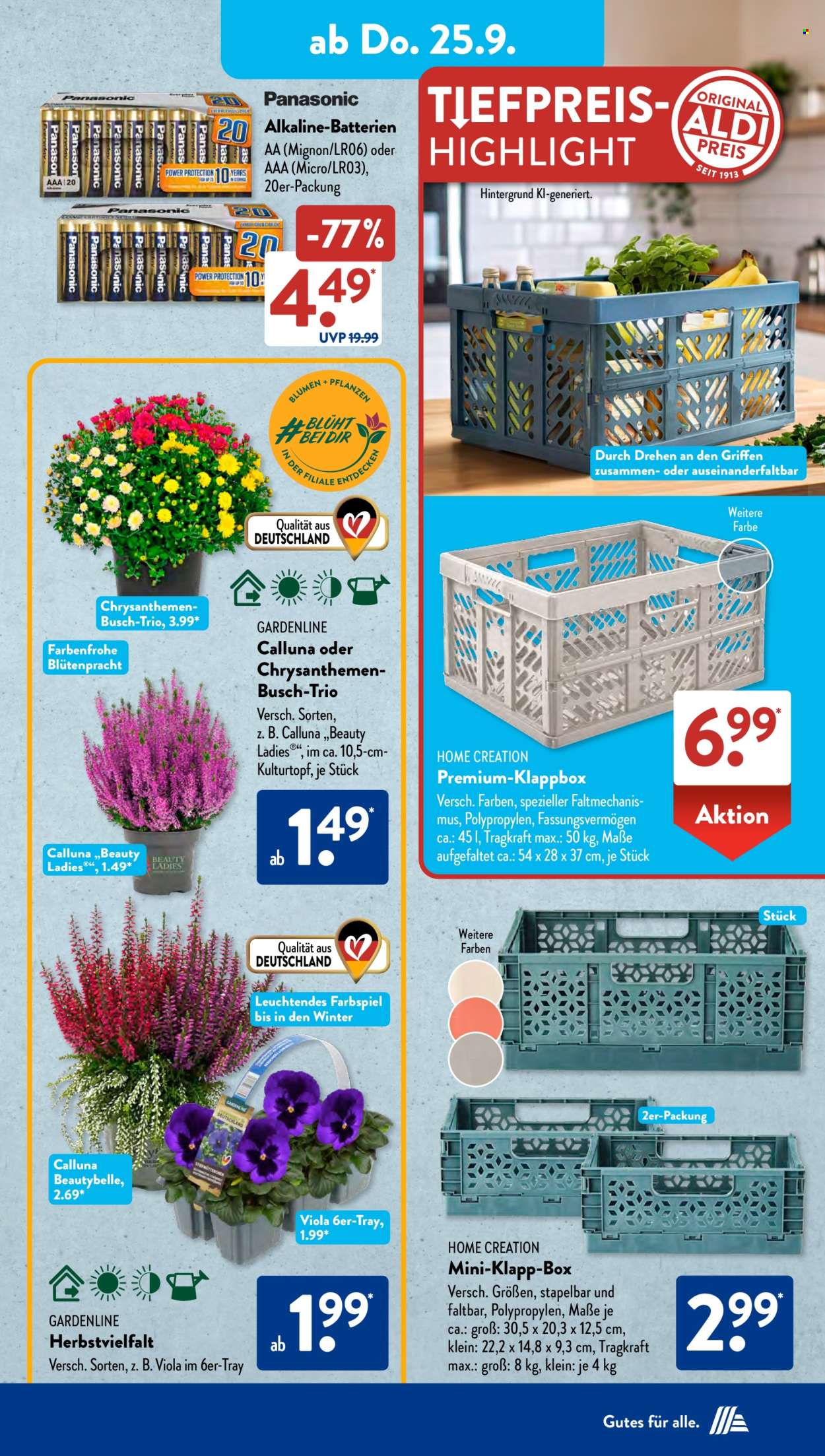 ALDI SÜD Prospekte  - 22.09.2025 - 27.09.2025. Seite 20