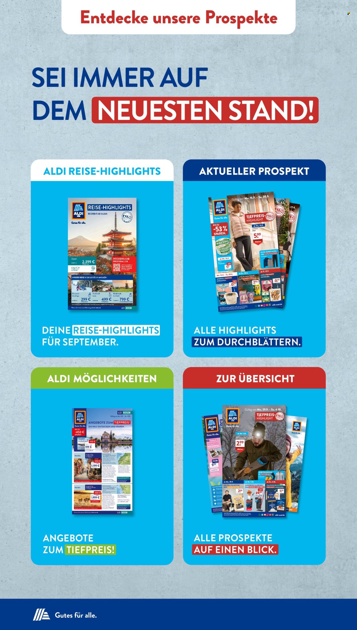 ALDI SÜD Prospekte  - 22.09.2025 - 27.09.2025. Seite 45