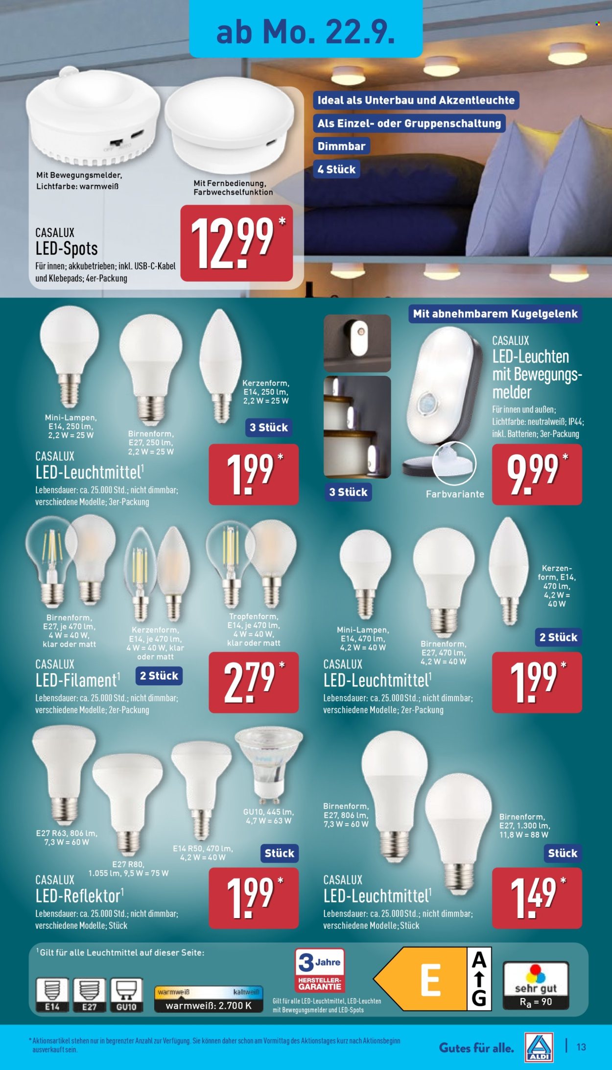 ALDI Nord Prospekte  - 22.09.2025 - 27.09.2025. Seite 17