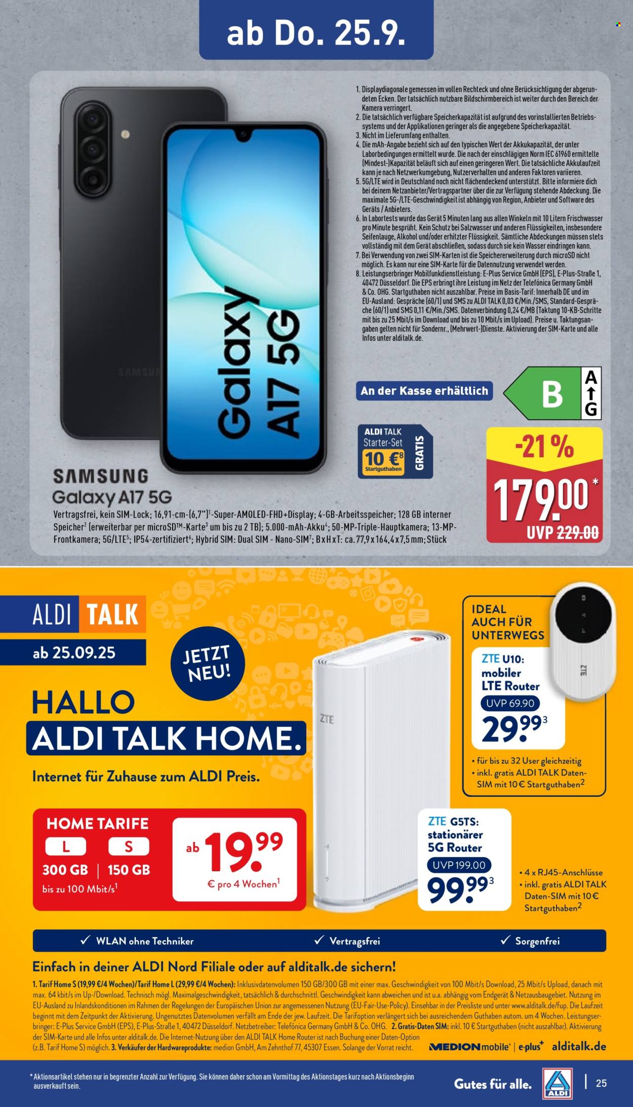 ALDI Nord Prospekte  - 22.09.2025 - 27.09.2025. Seite 29