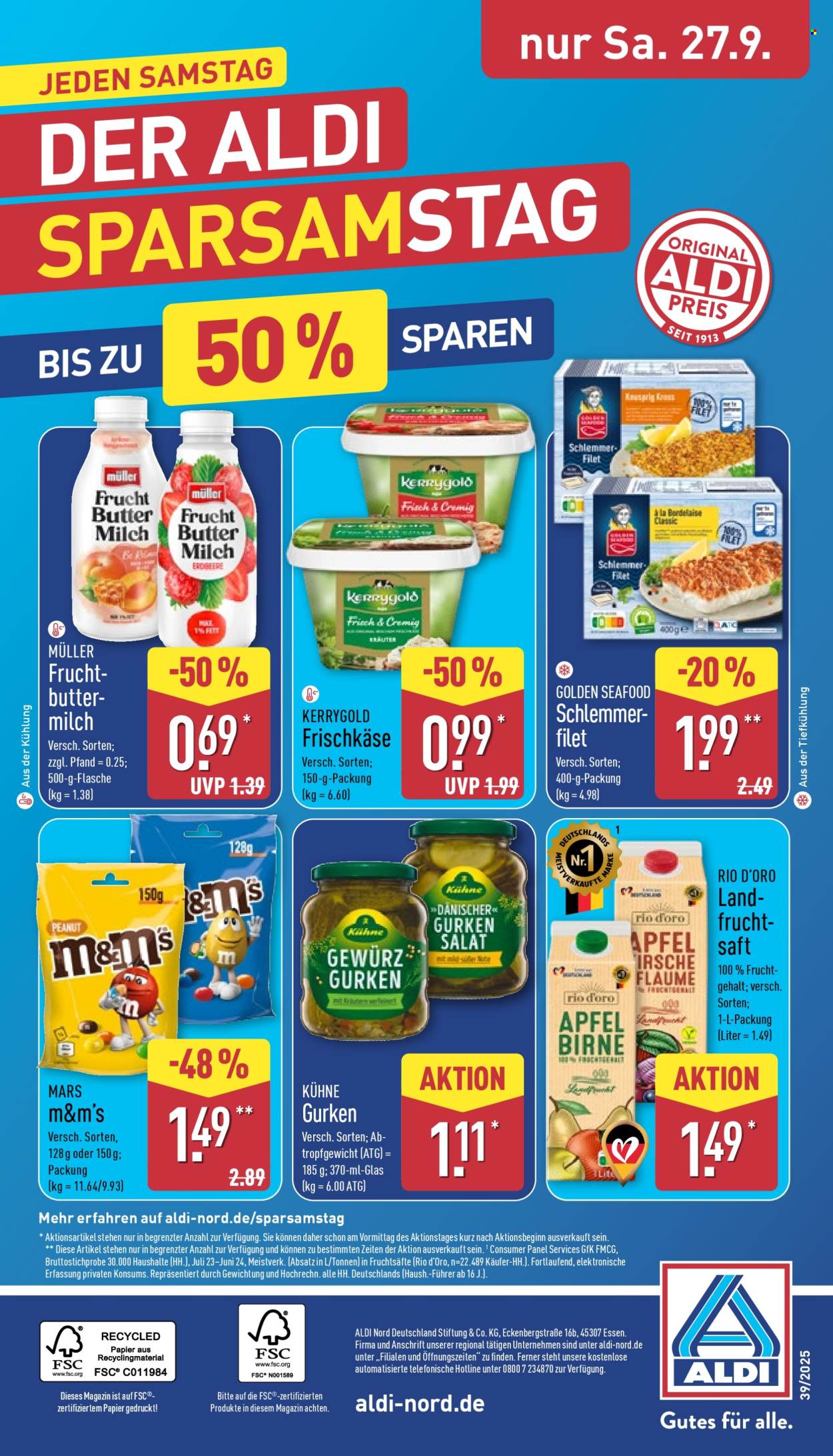 ALDI Nord Prospekte  - 22.09.2025 - 27.09.2025. Seite 36