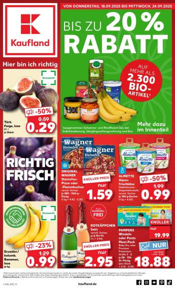 Prospekte Kaufland - 18.09.2025 - 24.09.2025.