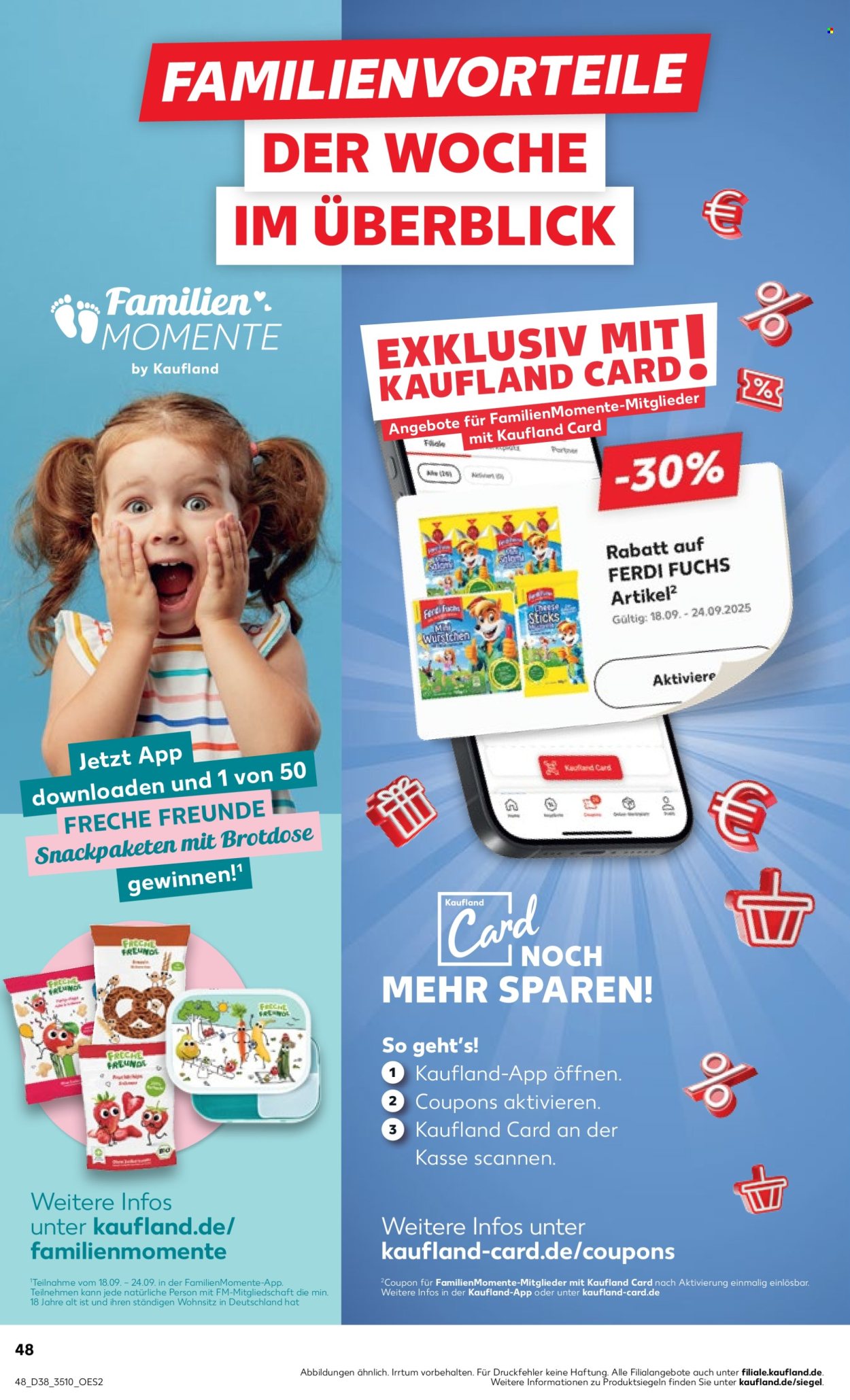 Kaufland Prospekte  - 18.09.2025 - 24.09.2025. Seite 48