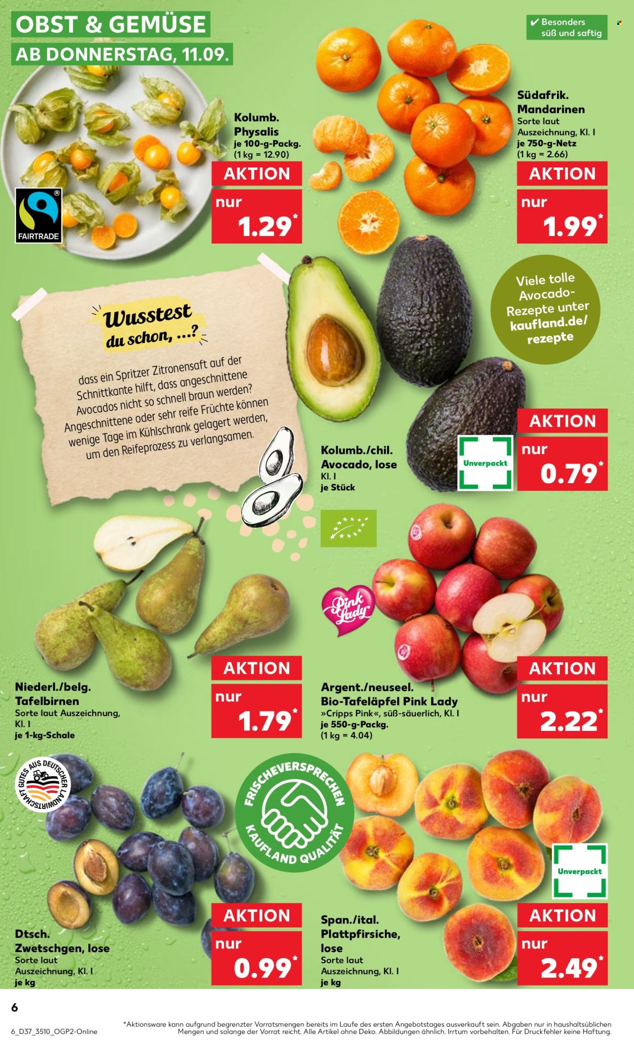 Kaufland Prospekte  - 15.09.2025 - 17.09.2025. Seite 6