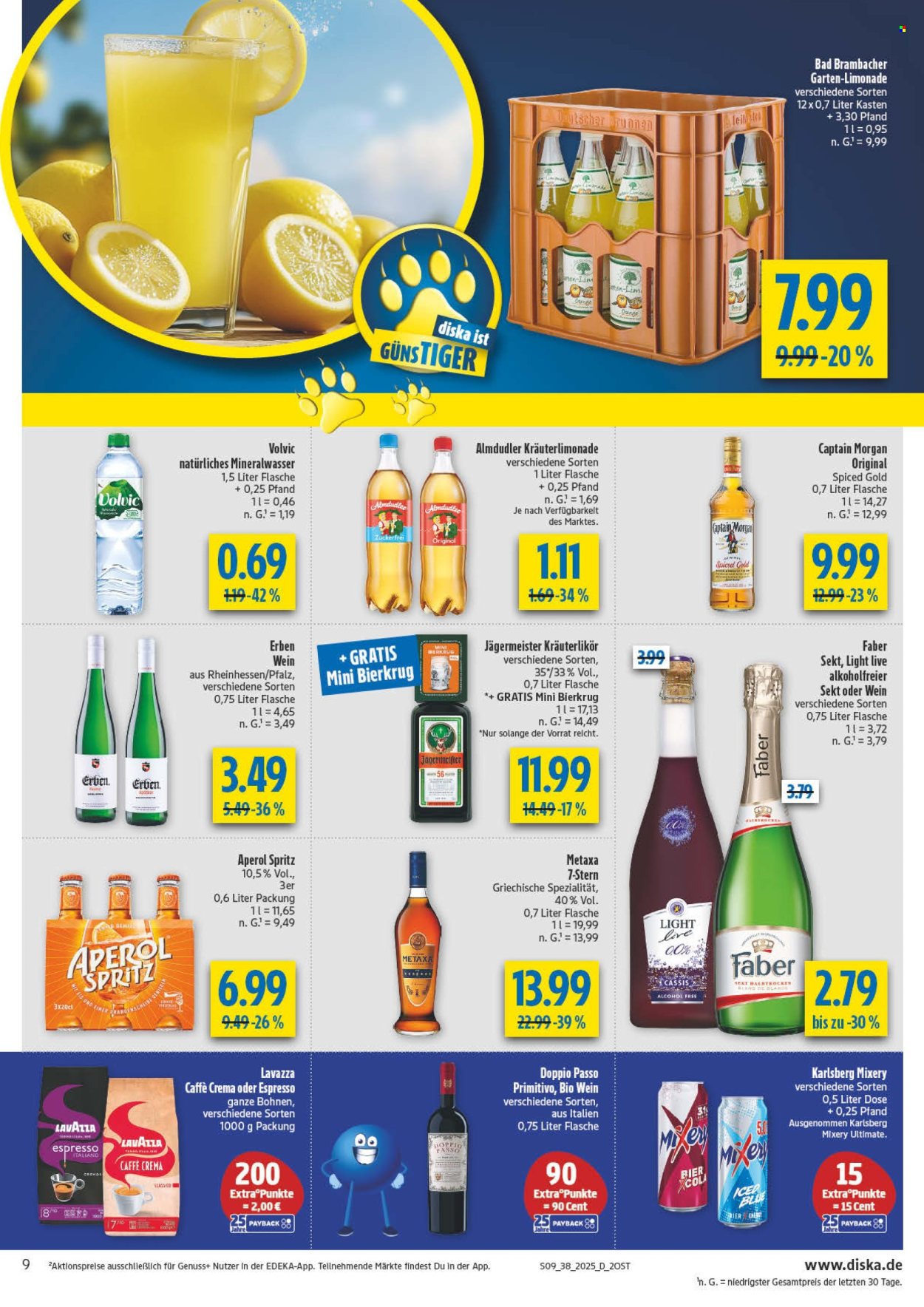 Diska Prospekte  - 15.09.2025 - 20.09.2025. Seite 9