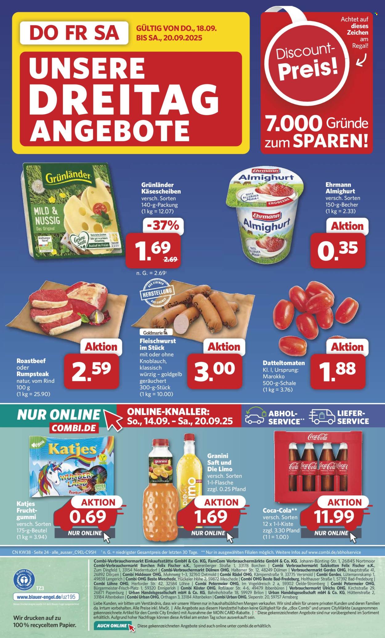 Combi Prospekte  - 15.09.2025 - 20.09.2025. Seite 29