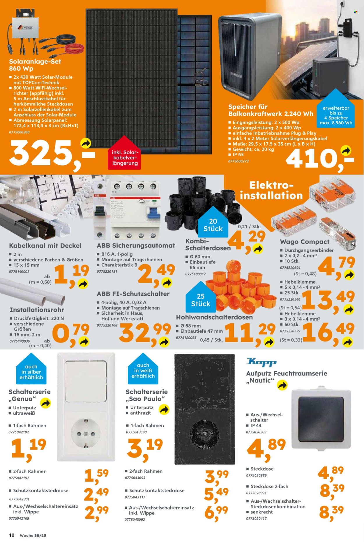 Globus Baumarkt Prospekte  - 15.09.2025 - 20.09.2025. Seite 10