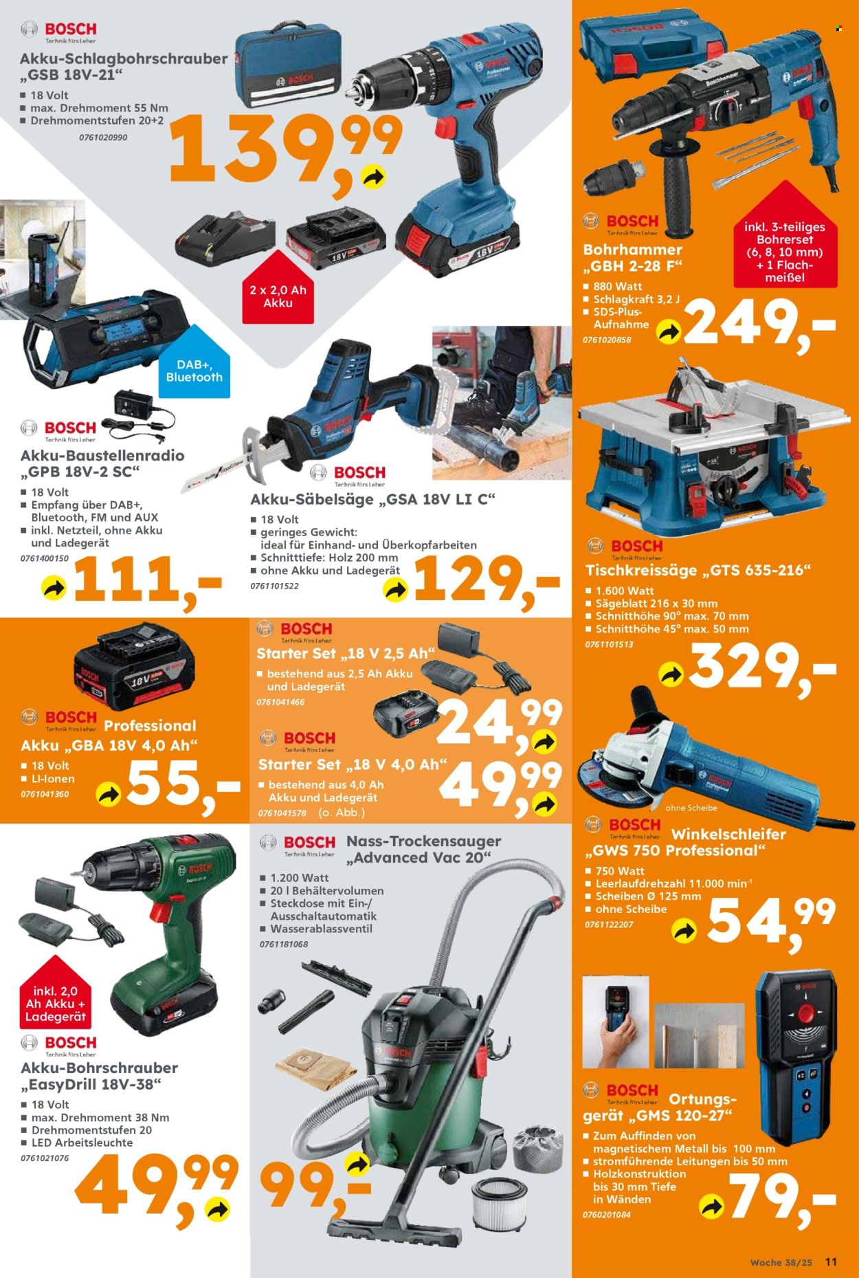 Globus Baumarkt Prospekte  - 15.09.2025 - 20.09.2025. Seite 11