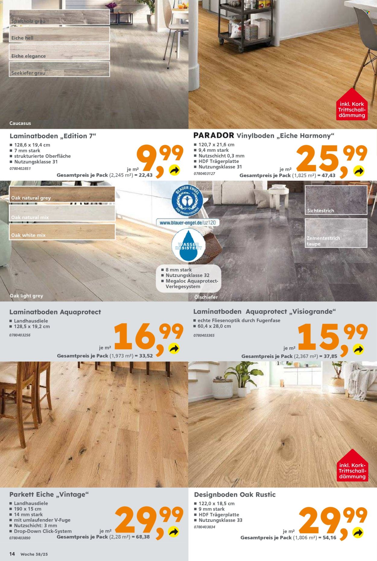Globus Baumarkt Prospekte  - 15.09.2025 - 20.09.2025. Seite 14
