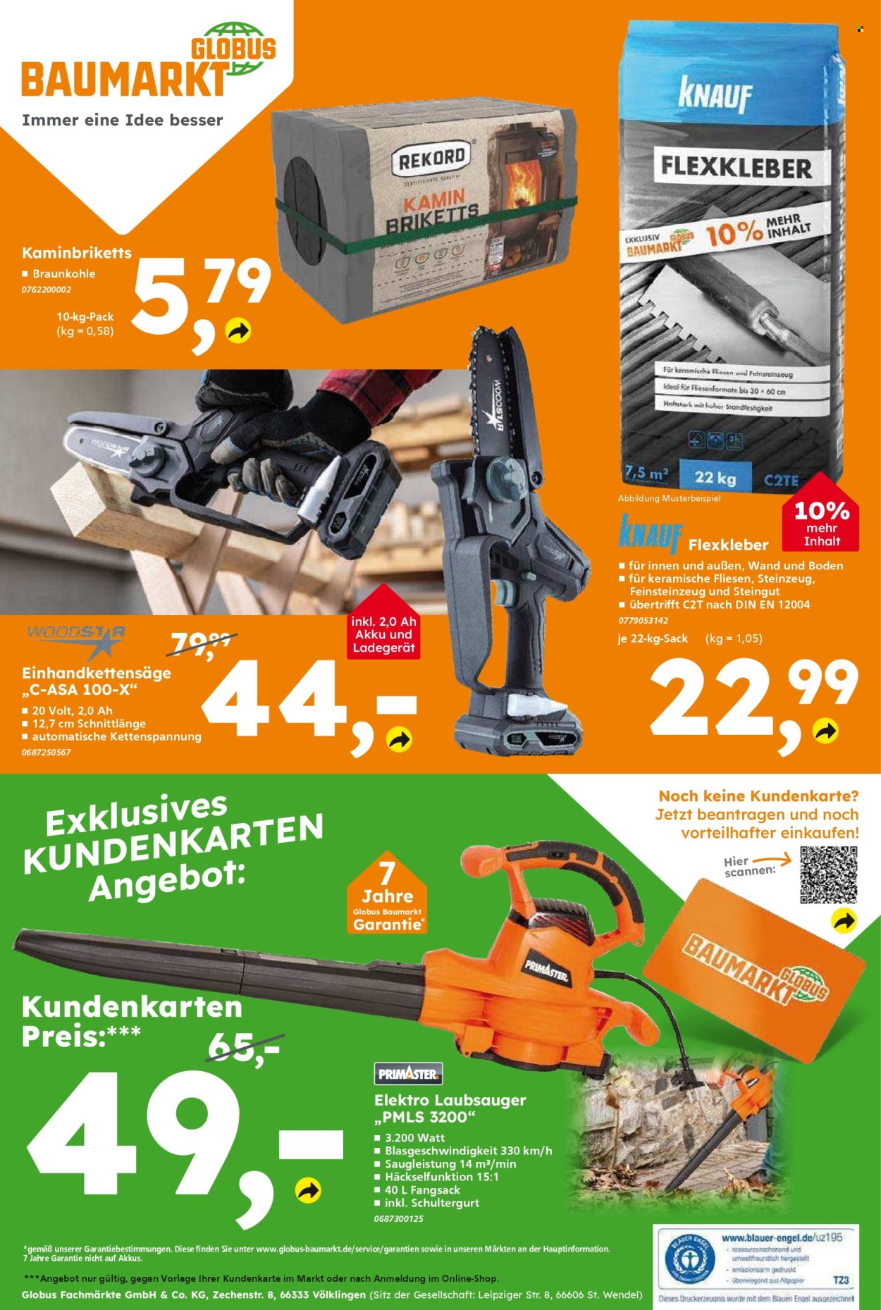 Globus Baumarkt Prospekte  - 15.09.2025 - 20.09.2025. Seite 16