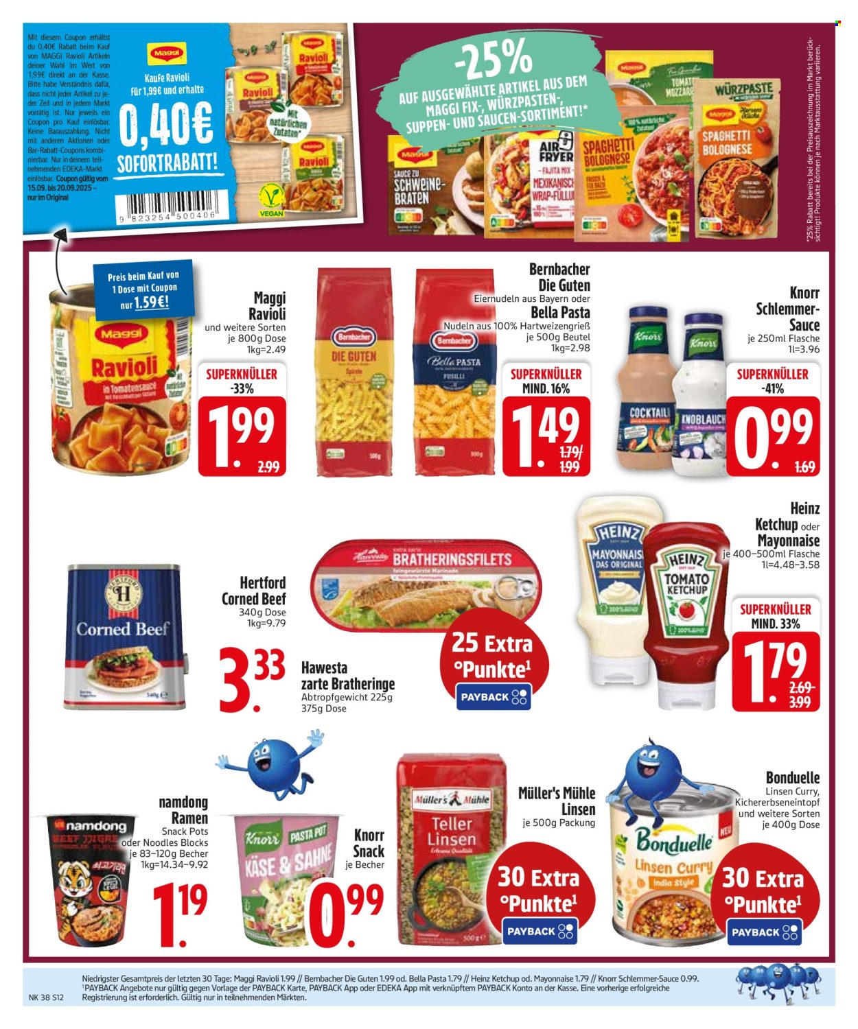 Edeka Prospekte  - 15.09.2025 - 20.09.2025. Seite 14