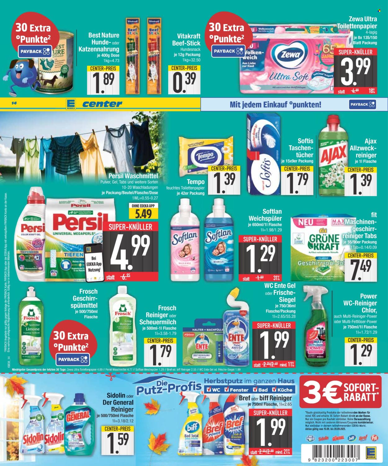 Edeka Prospekte  - 15.09.2025 - 20.09.2025. Seite 14