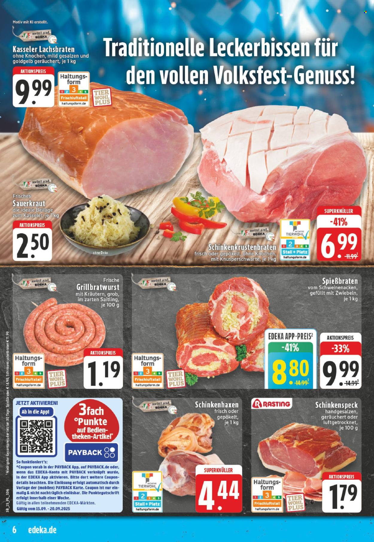 Edeka Prospekte  - 15.09.2025 - 20.09.2025. Seite 8