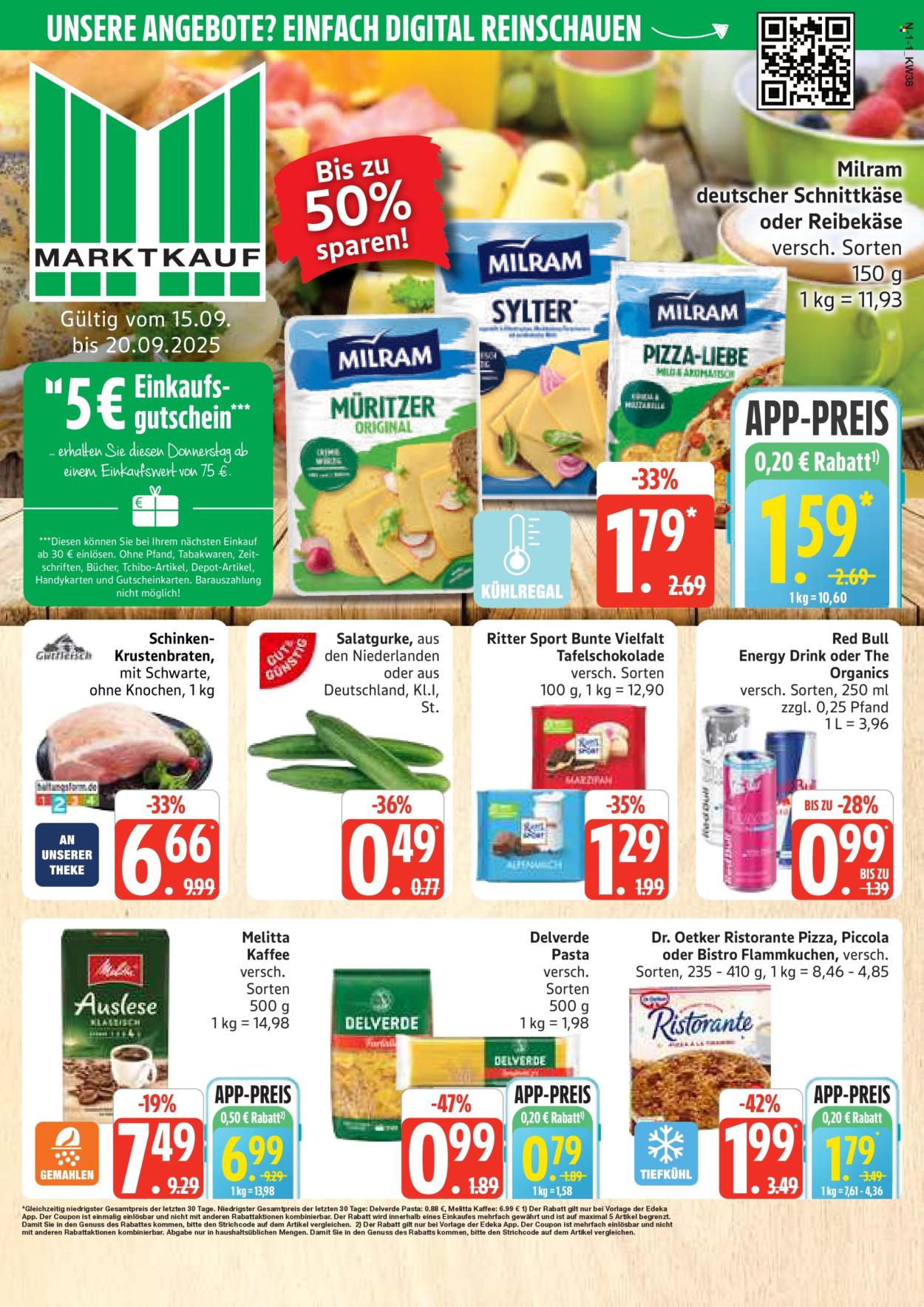 Marktkauf Prospekte  - 15.09.2025 - 20.09.2025. Seite 1