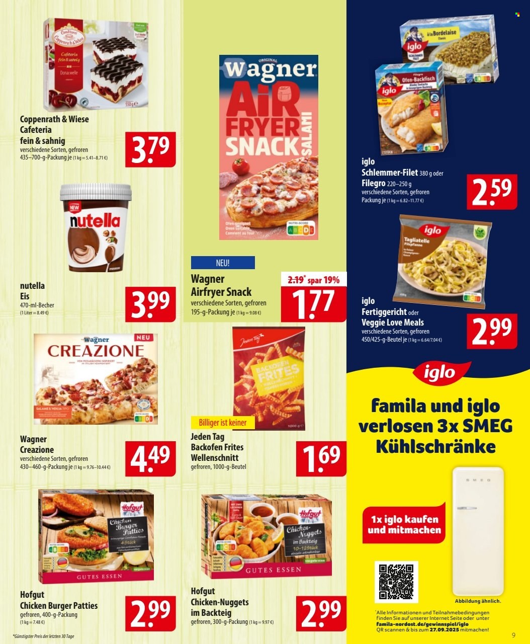 famila Prospekte  - 15.09.2025 - 20.09.2025. Seite 9