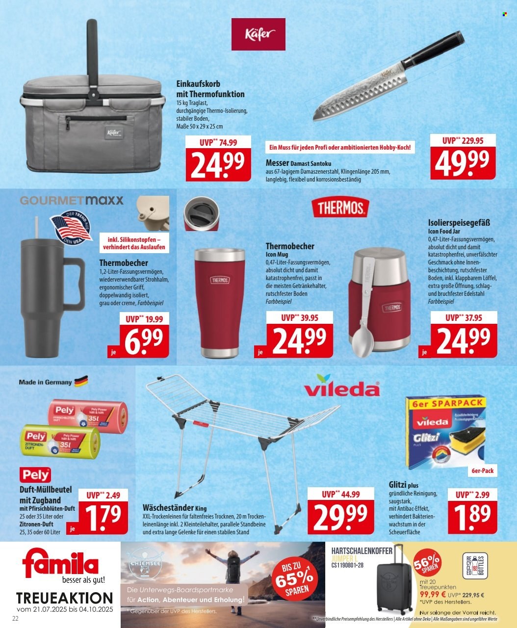 famila Prospekte  - 15.09.2025 - 20.09.2025. Seite 22