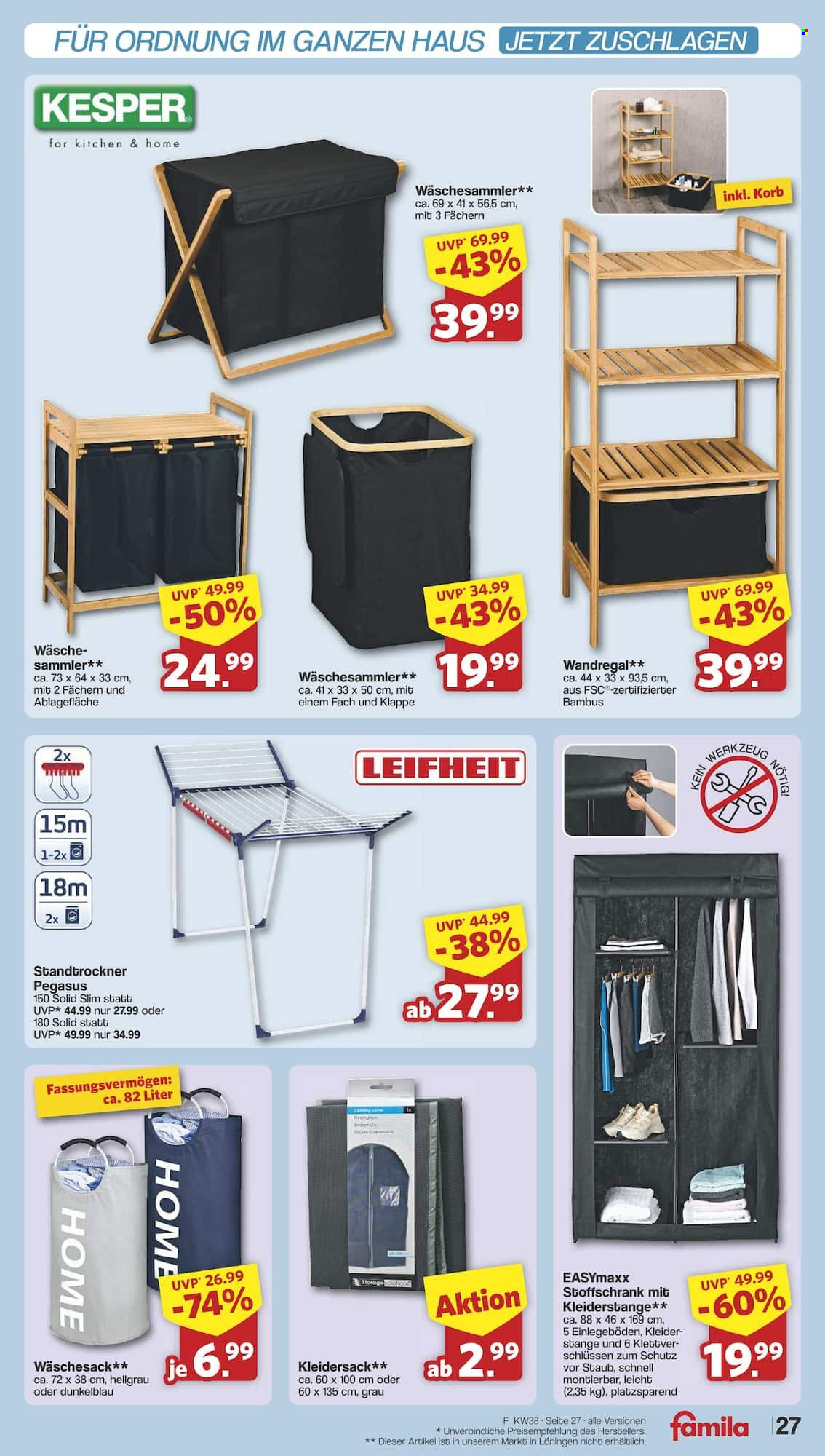 famila Prospekte  - 15.09.2025 - 20.09.2025. Seite 30