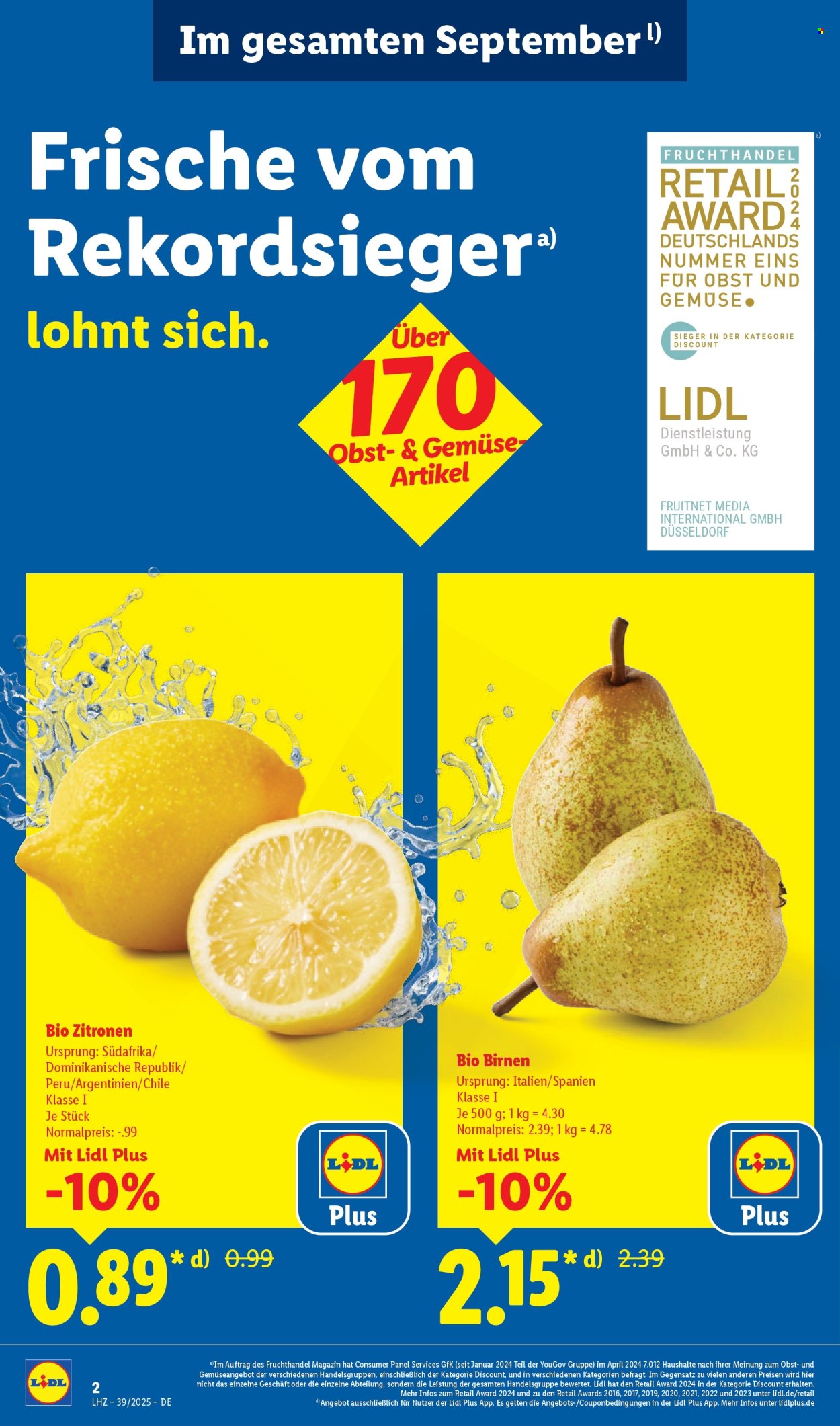 Lidl Prospekte  - 22.09.2025 - 27.09.2025. Seite 2