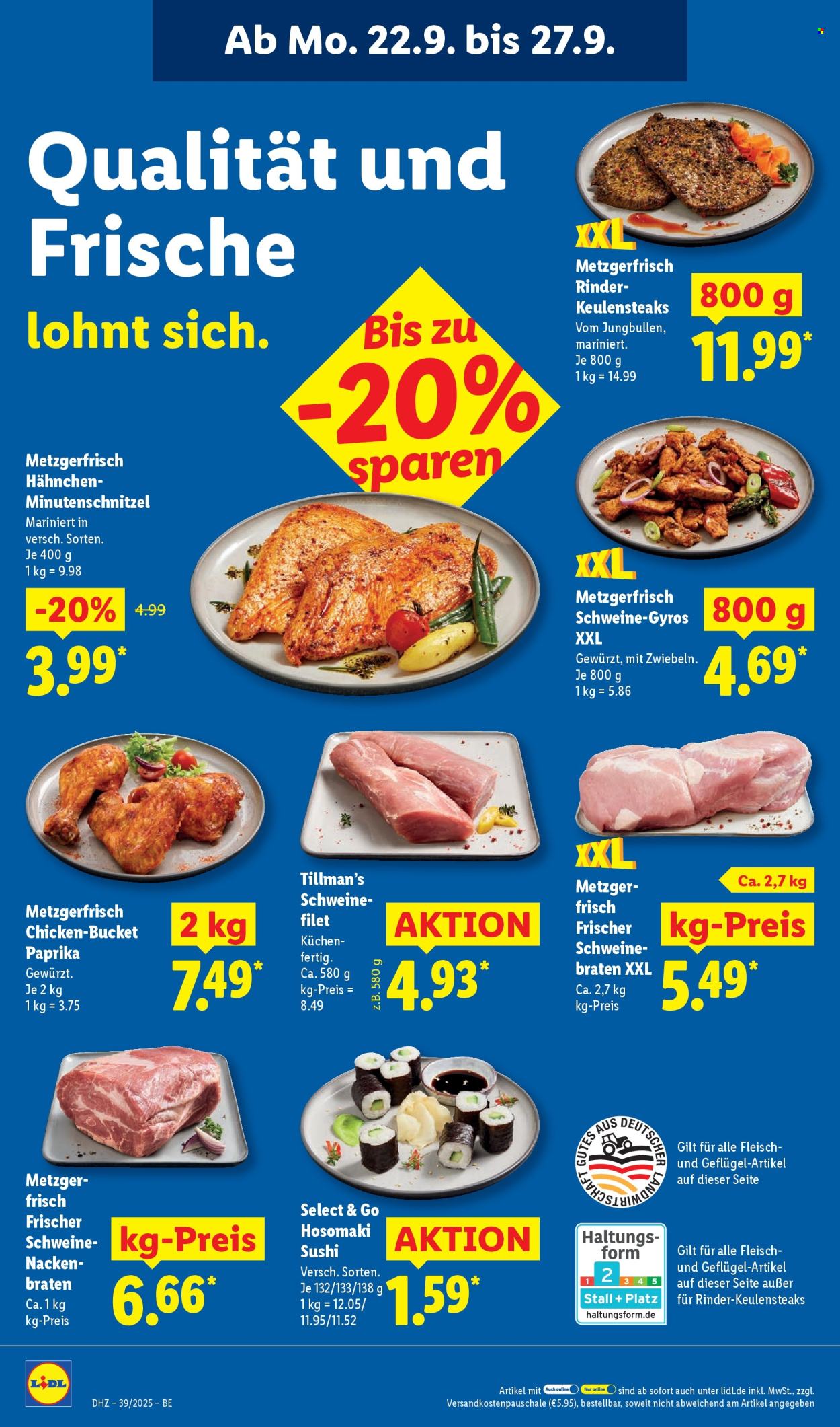 Lidl Prospekte  - 22.09.2025 - 27.09.2025. Seite 12