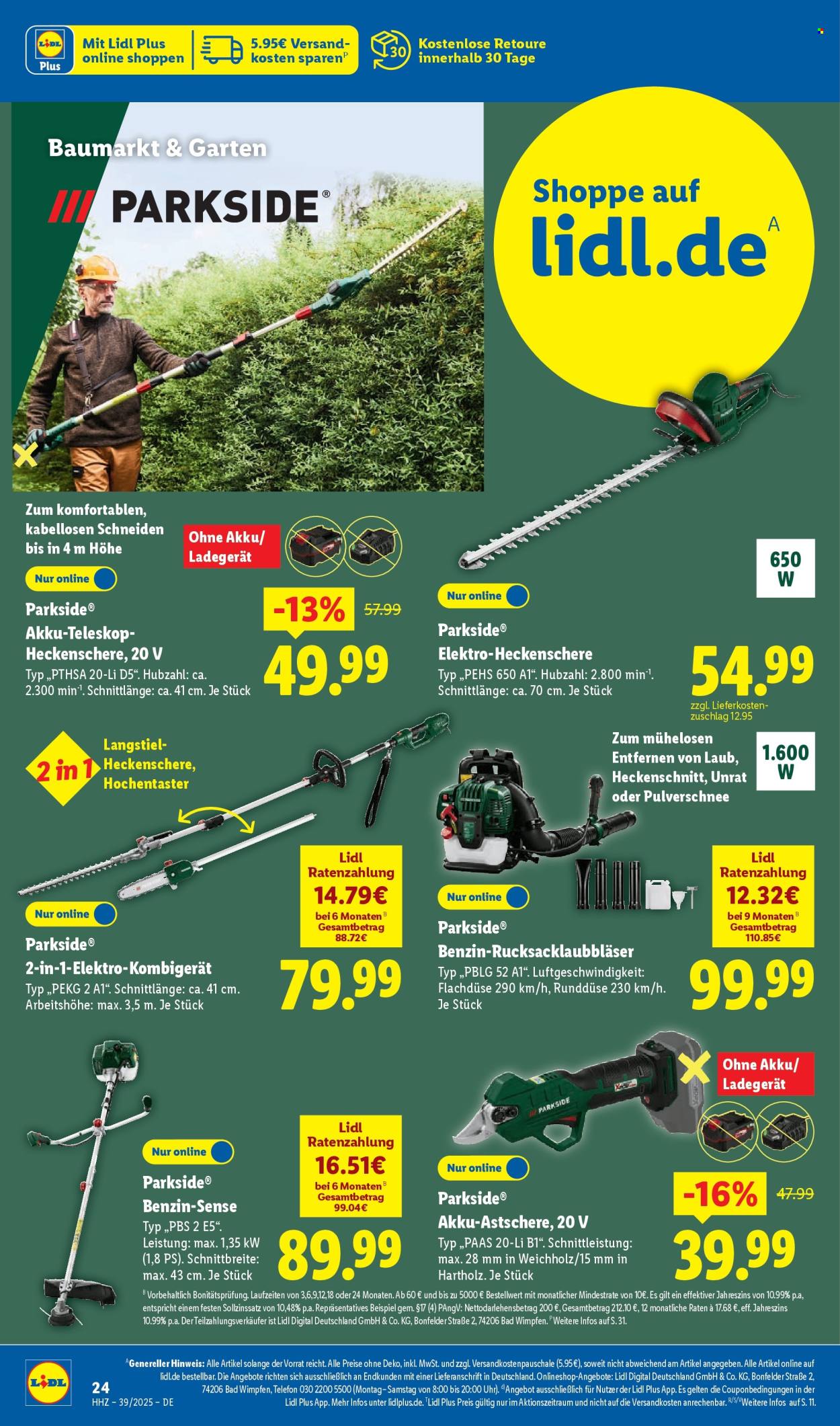 Lidl Prospekte  - 22.09.2025 - 27.09.2025. Seite 34