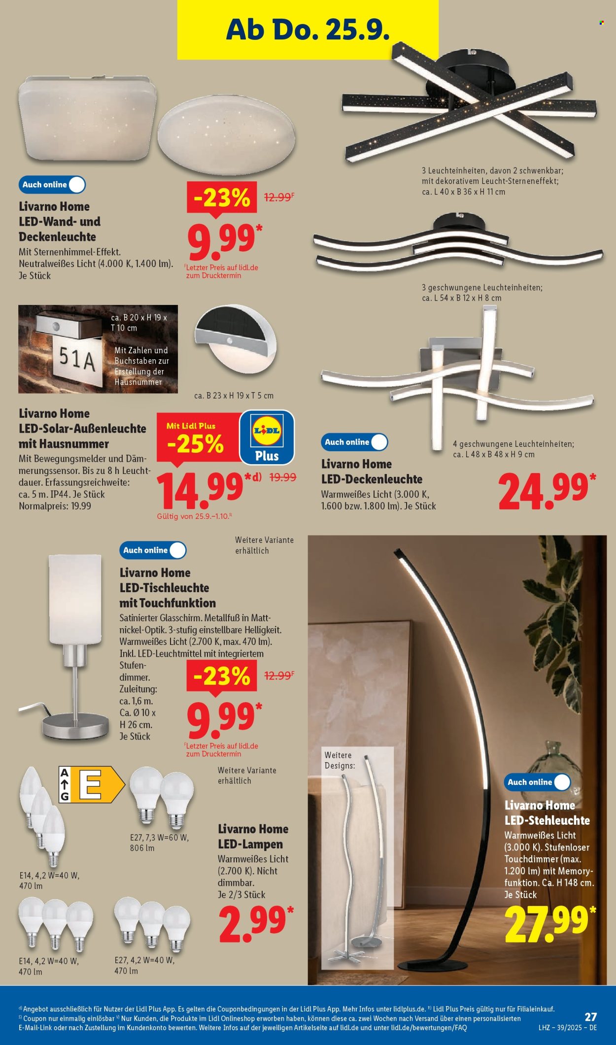 Lidl Prospekte  - 22.09.2025 - 27.09.2025. Seite 37