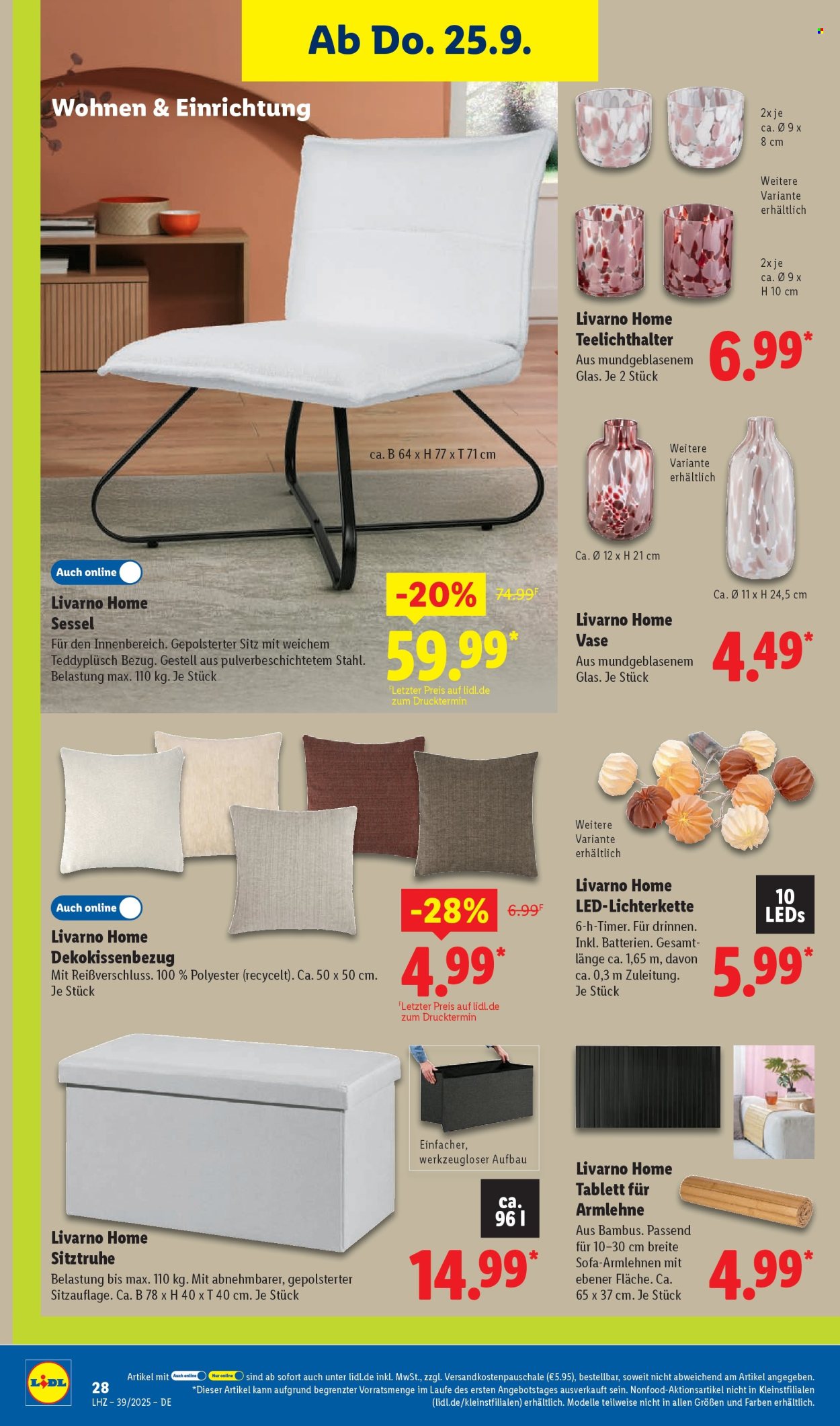 Lidl Prospekte  - 22.09.2025 - 27.09.2025. Seite 38