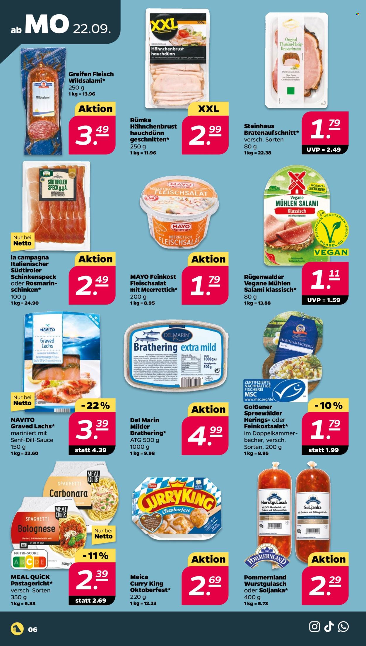Netto Prospekte  - 22.09.2025 - 27.09.2025. Seite 6